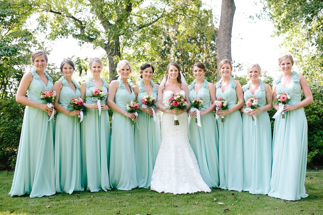 Seafoam green wedding dress sale