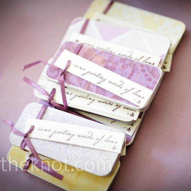 Magnetic Wedding Favors