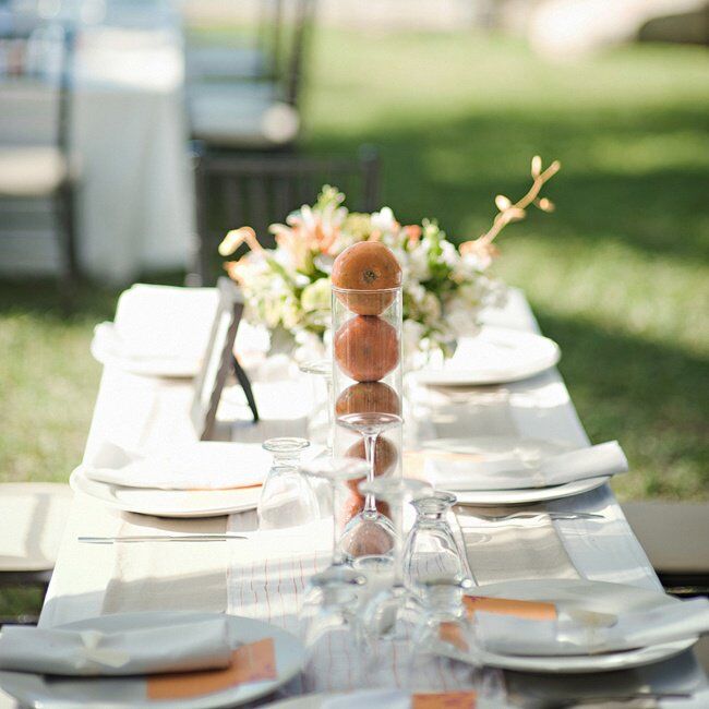 Orange Table Décor