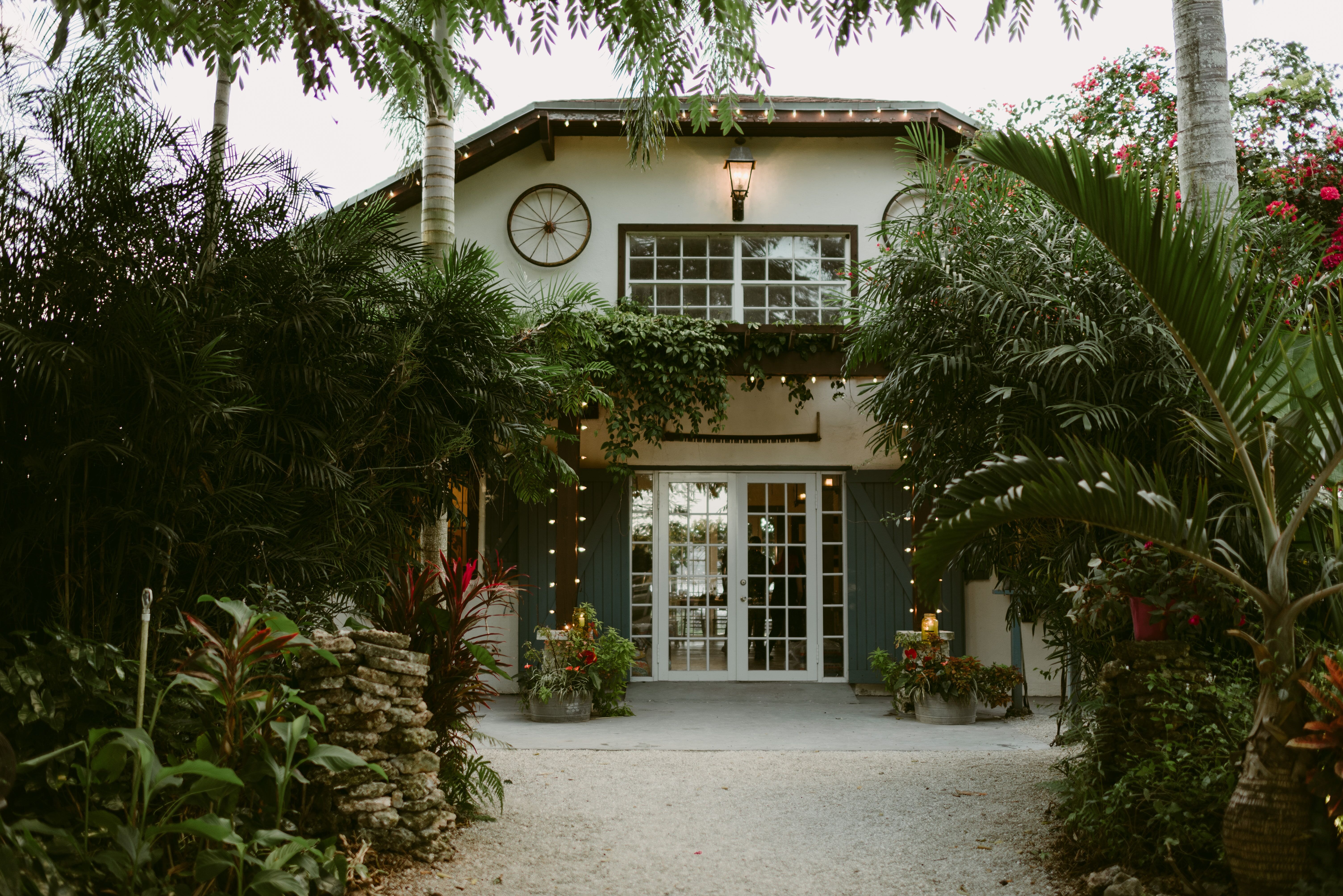 Tropical Reception at The Walton House in Homestead, Florida