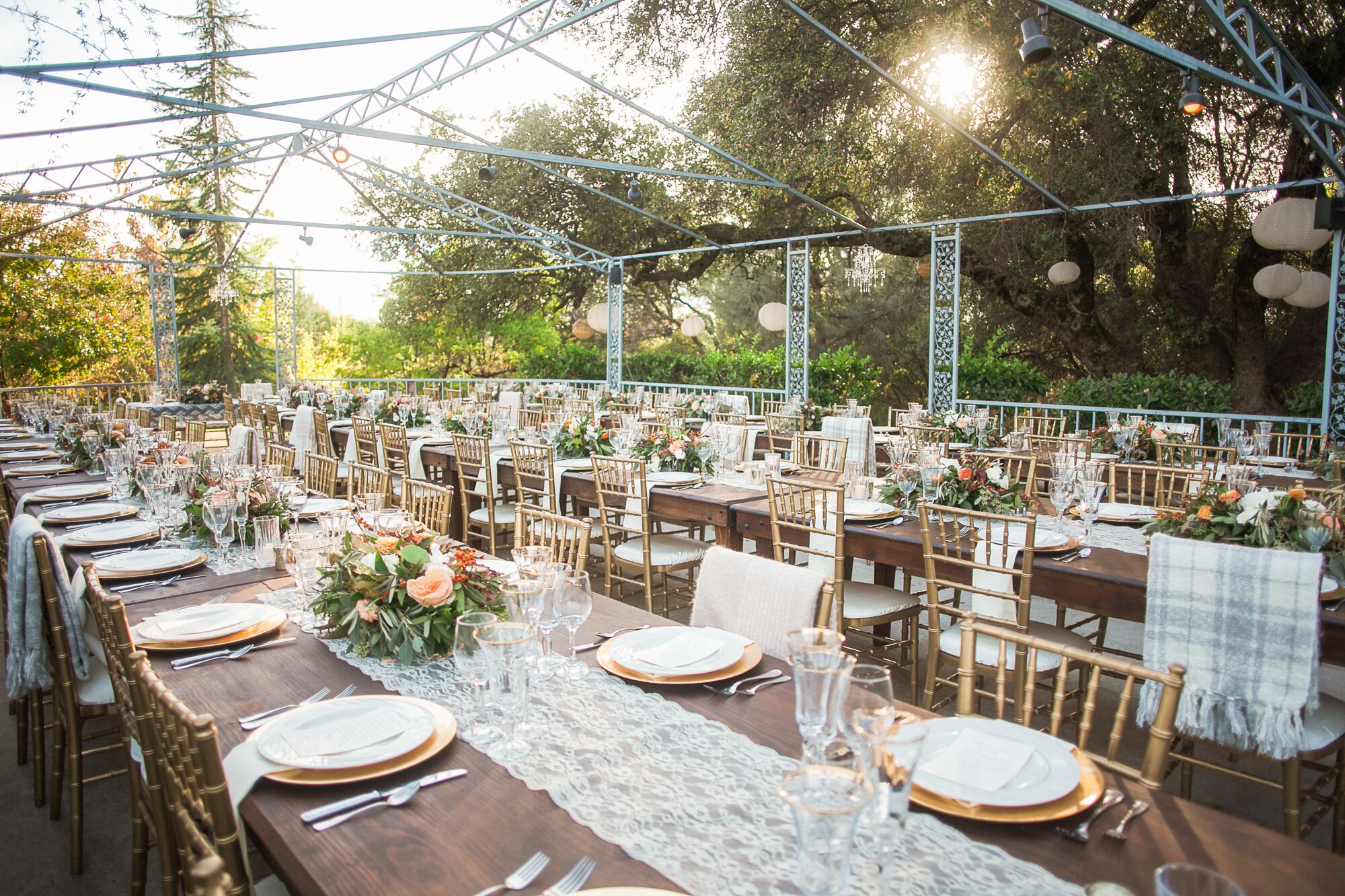 Outdoor Union Hill Inn Reception