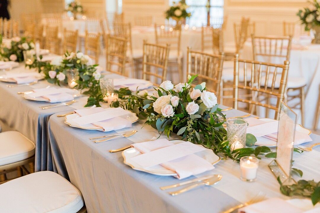 Classic Tablescape at O’Donnell House Wedding in Sumter, South Carolina