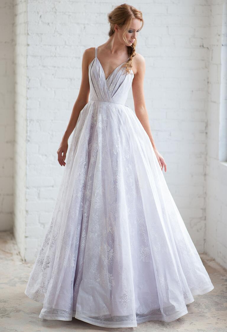 Lavender Wedding Dress 9