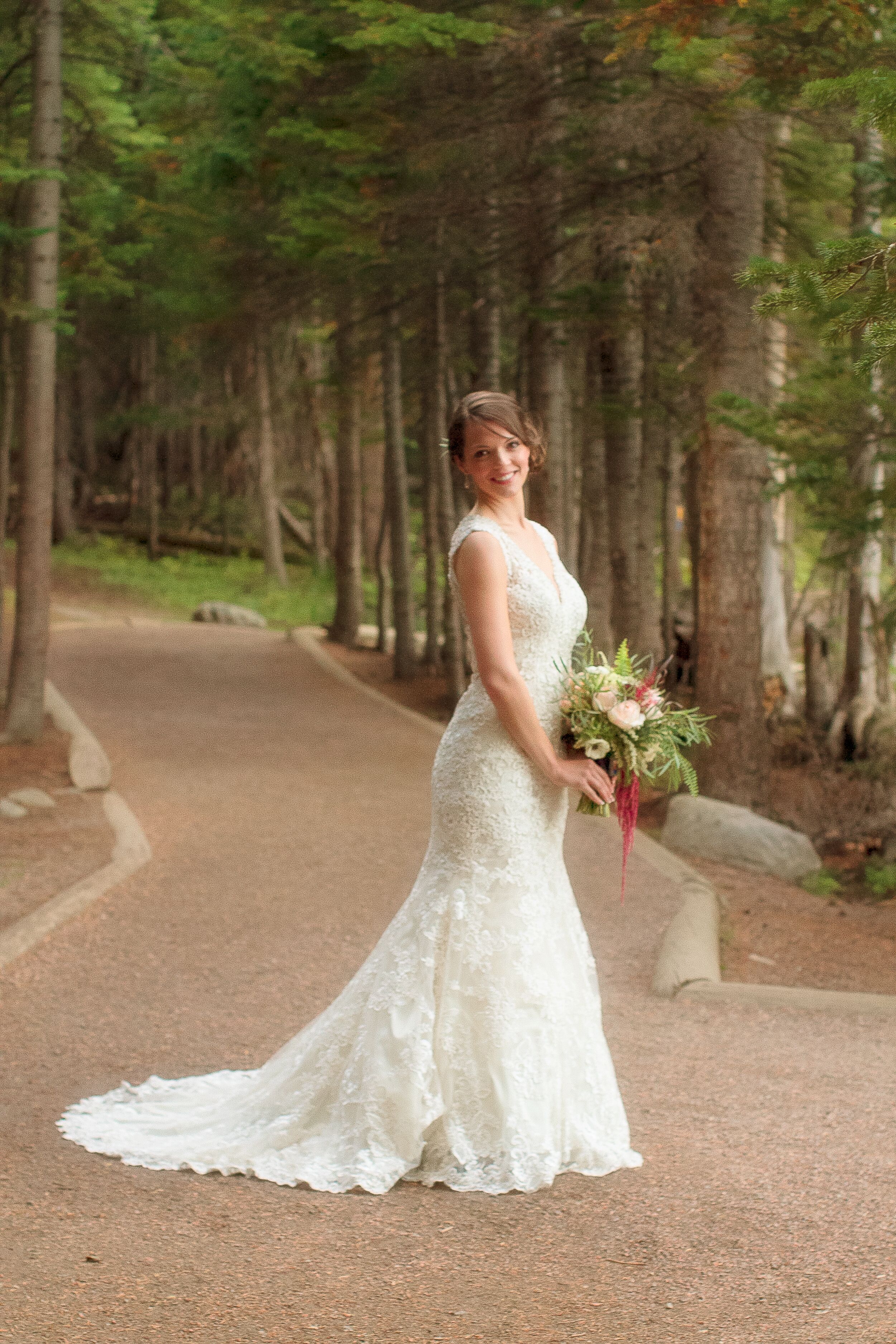 allure bridal trumpet gown