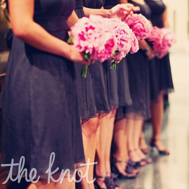 Pink Bridesmaid Bouquets 9955