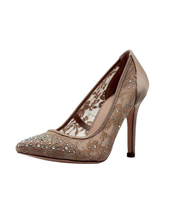 Coloriffics Eleni - Nude Wedding Shoes - The Knot