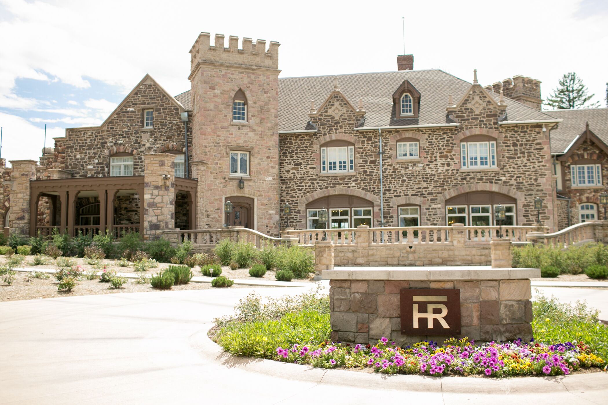 Castle-Style Mansion Reception Hall