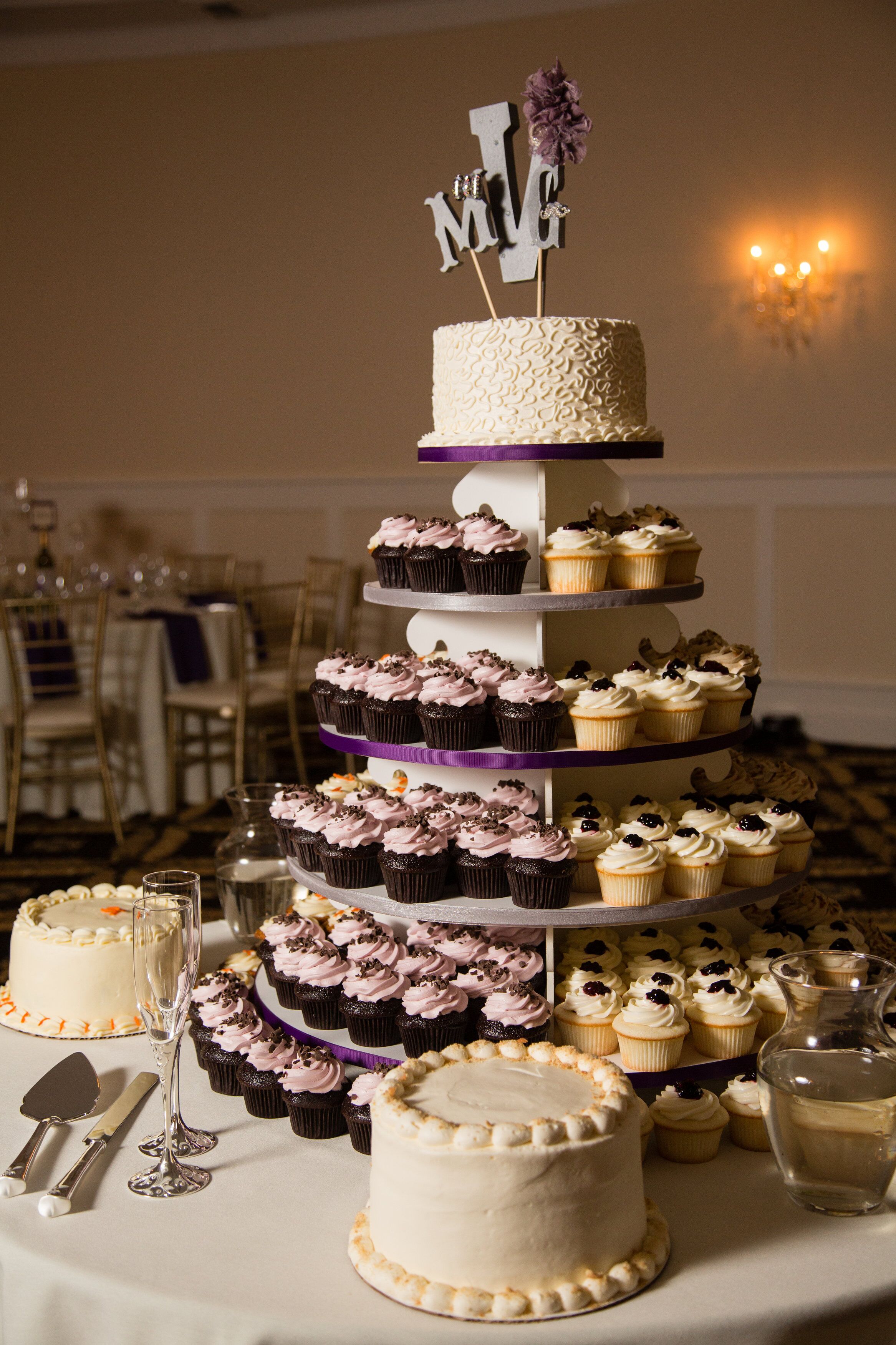 Cake and Cupcake Dessert Assortment