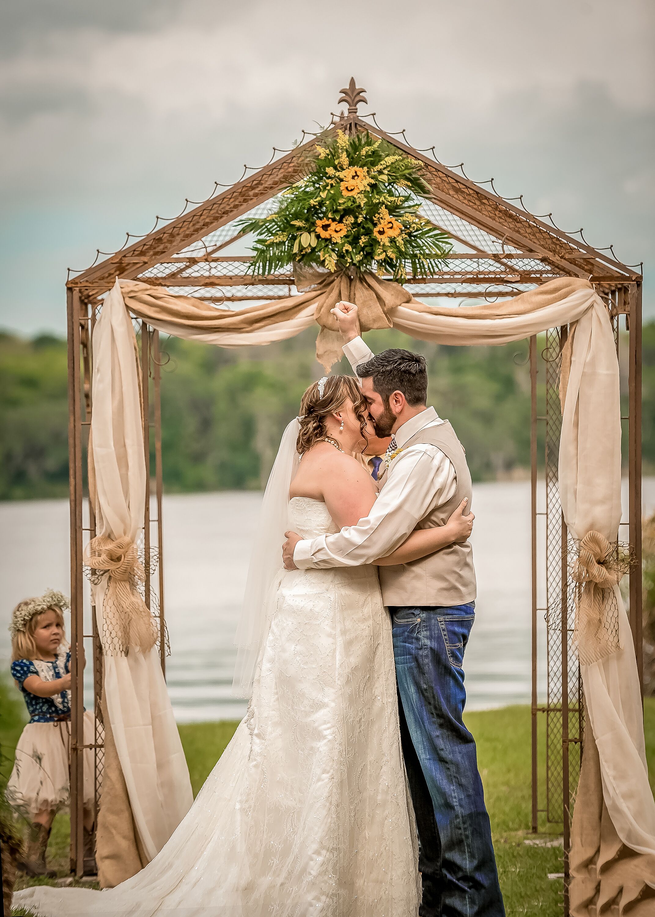 A Rustic Outdoor  Wedding  in DeLand Florida