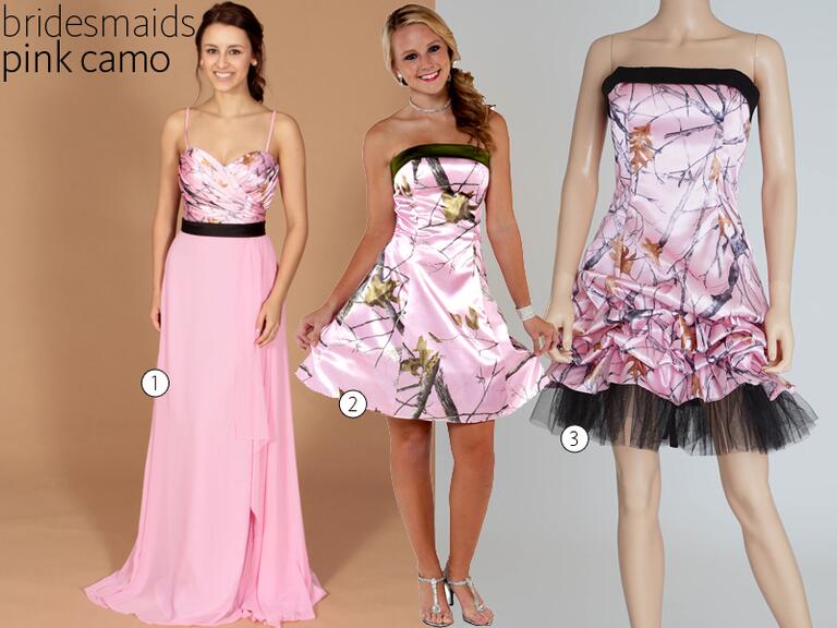 Camo Wedding Dresses - Camo Bridesmaid Dresses