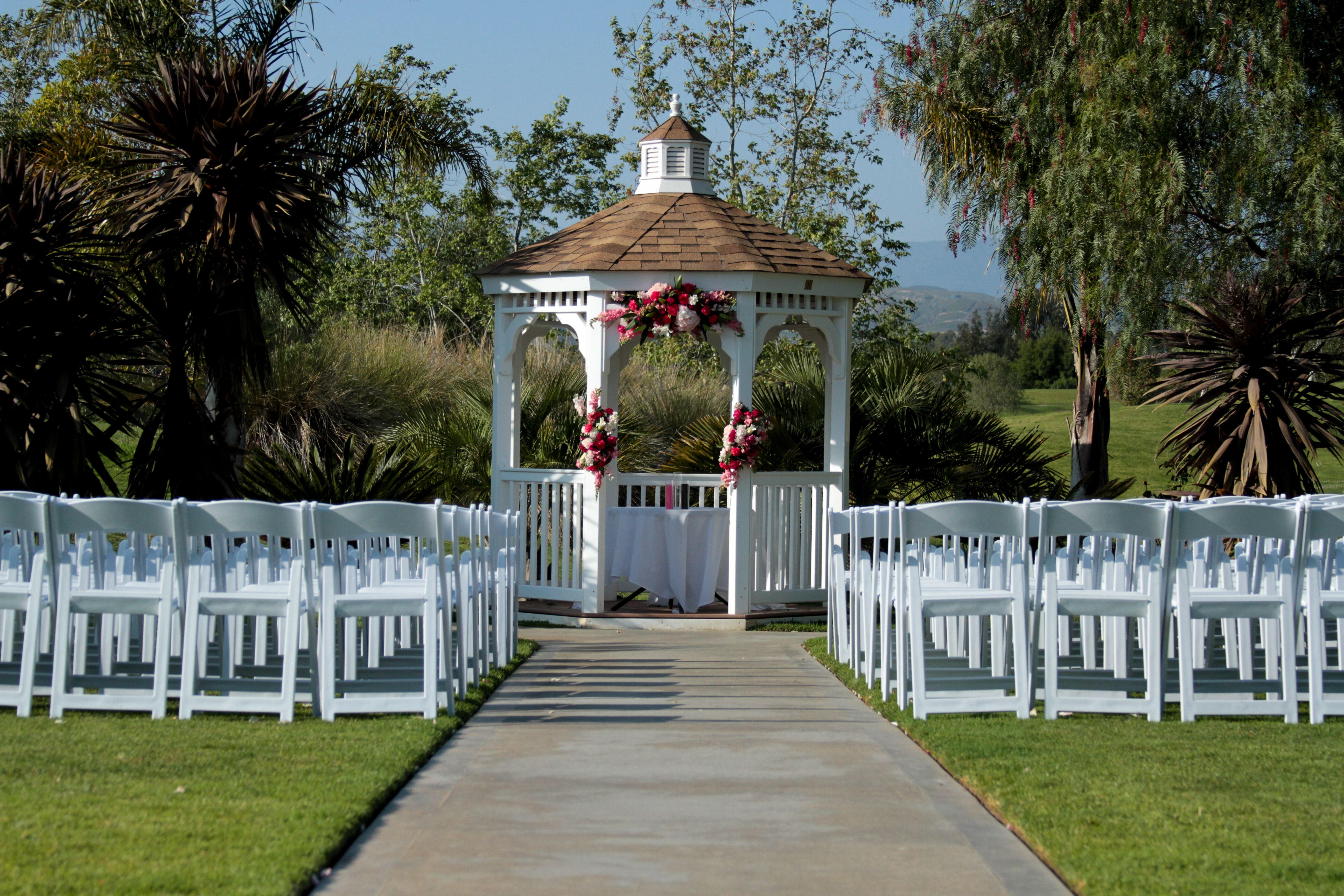 Outdoor Wedding at Wedgewood Wedding & Banquet Center