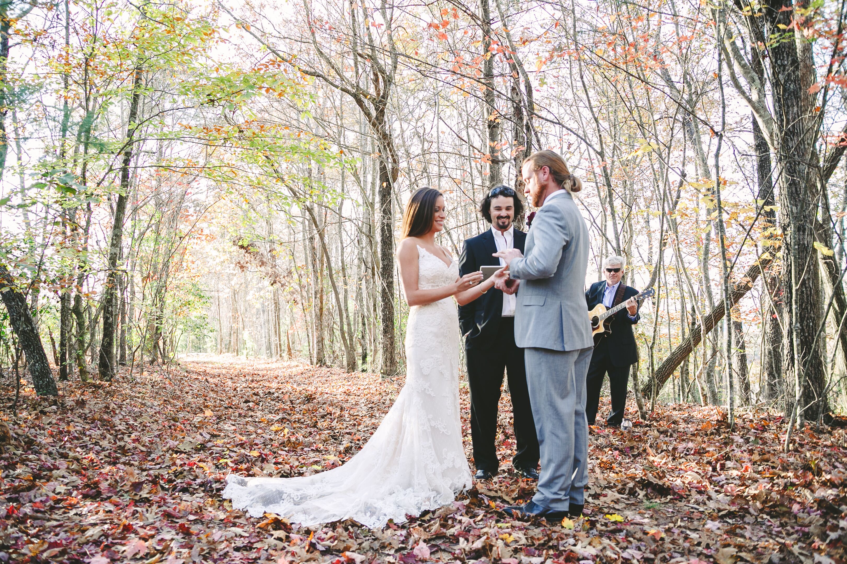 Amy and Matt's Wedding Gowns