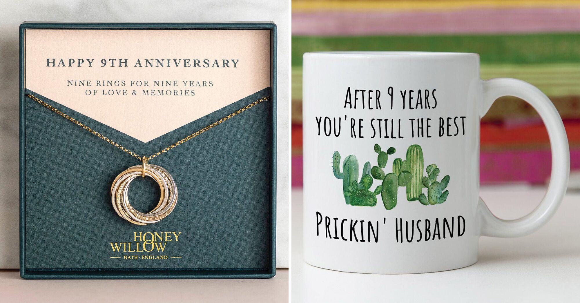 9th wedding anniversary gift ideas for him