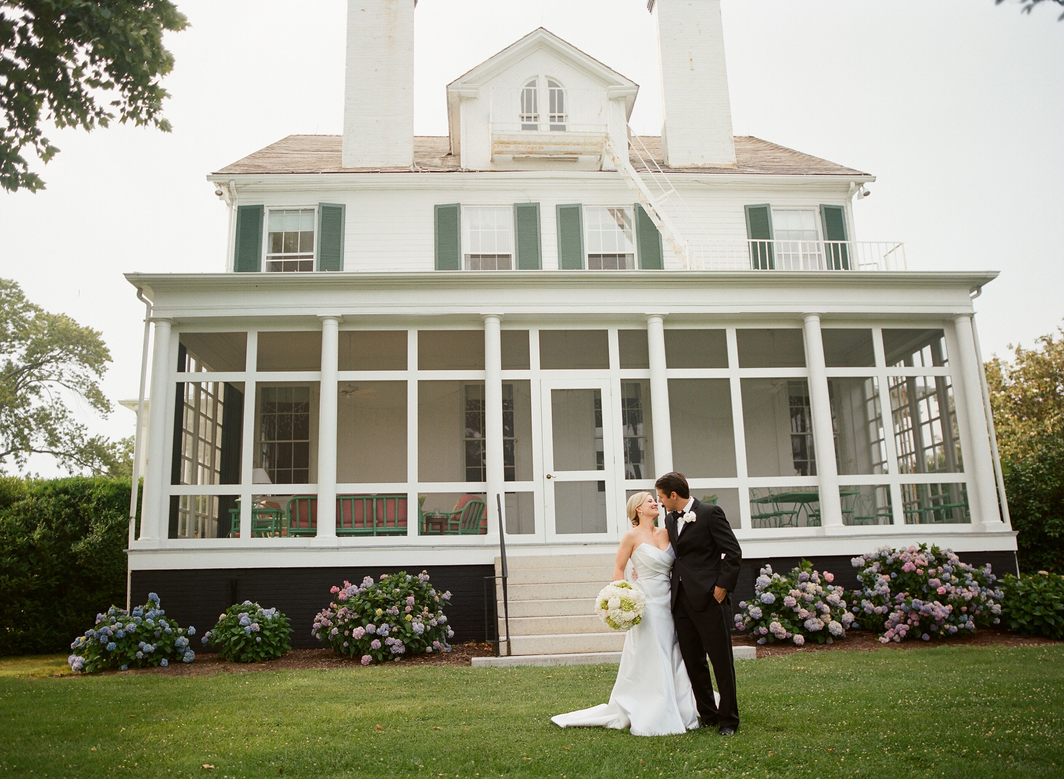An Elegant Waterfront Wedding  at a Private Estate in 
