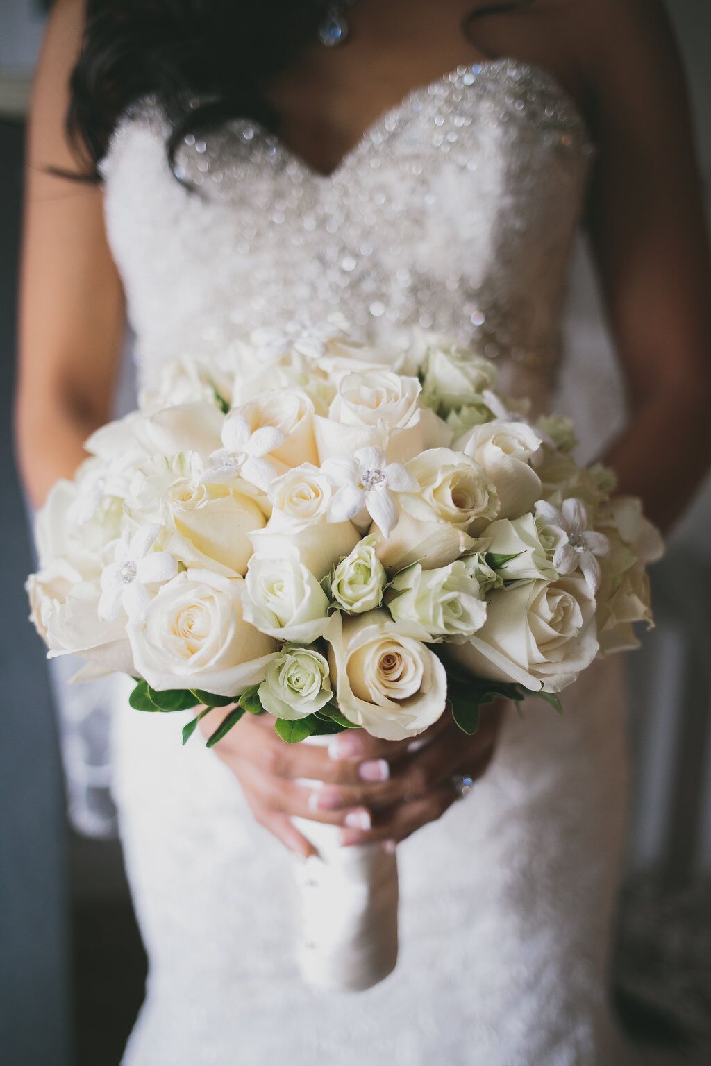 Ivory Rose Bridal Bouquet 3006