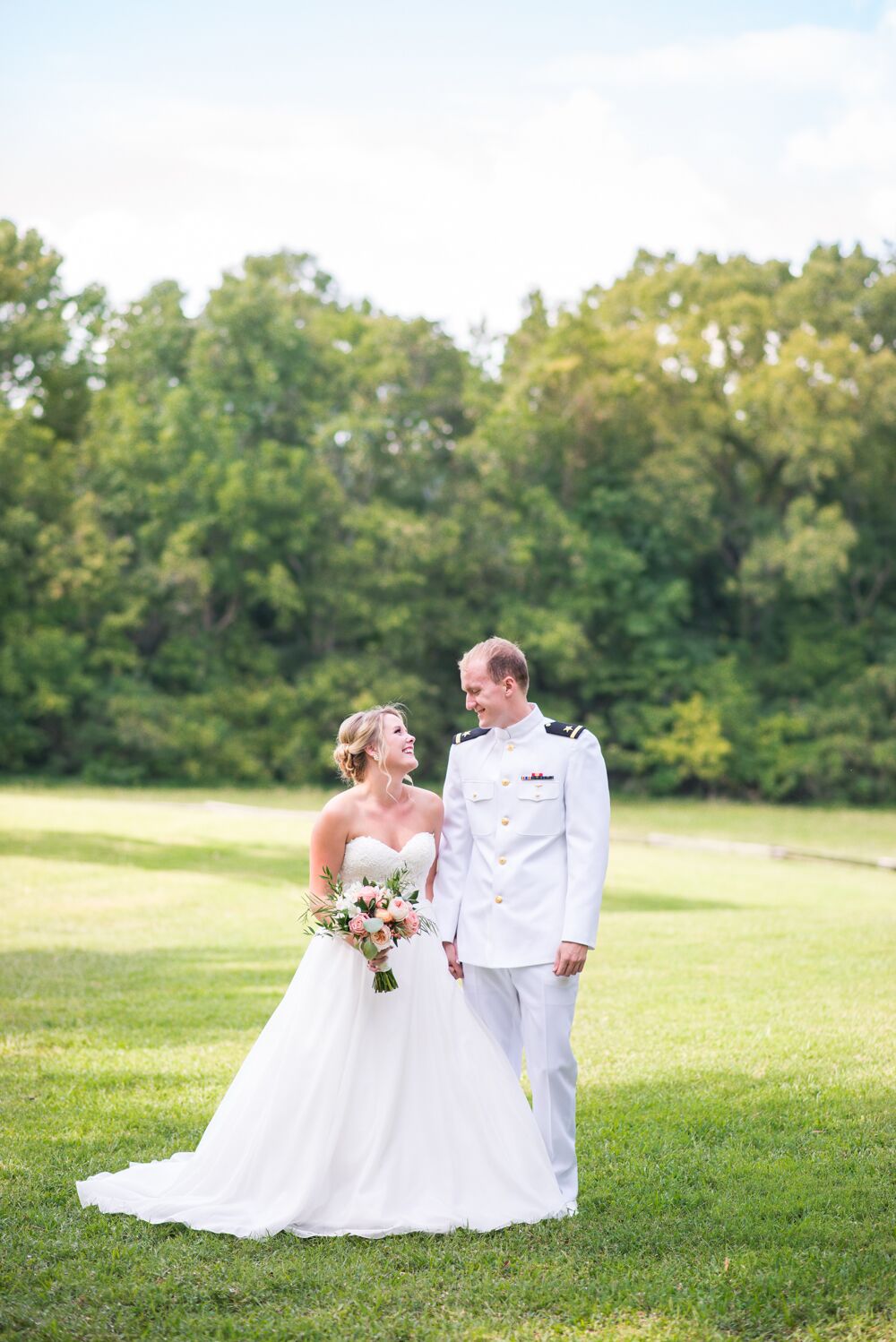 A Lakeside Military Wedding at Spring Lake in Rockmart, Georgia