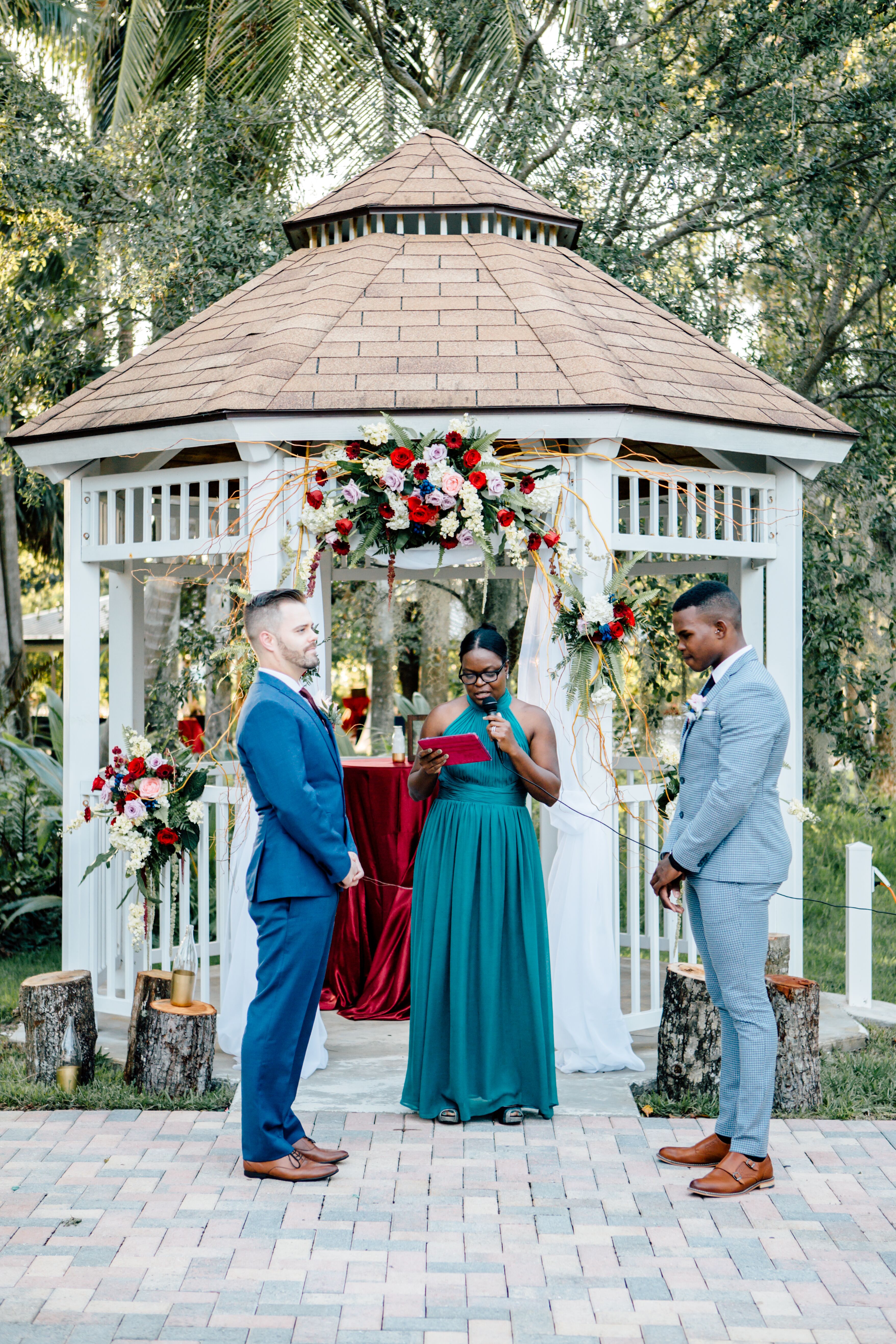 A Romantic, Rustic Wedding at Richardson Historic Park in Wilton Manors, Florida