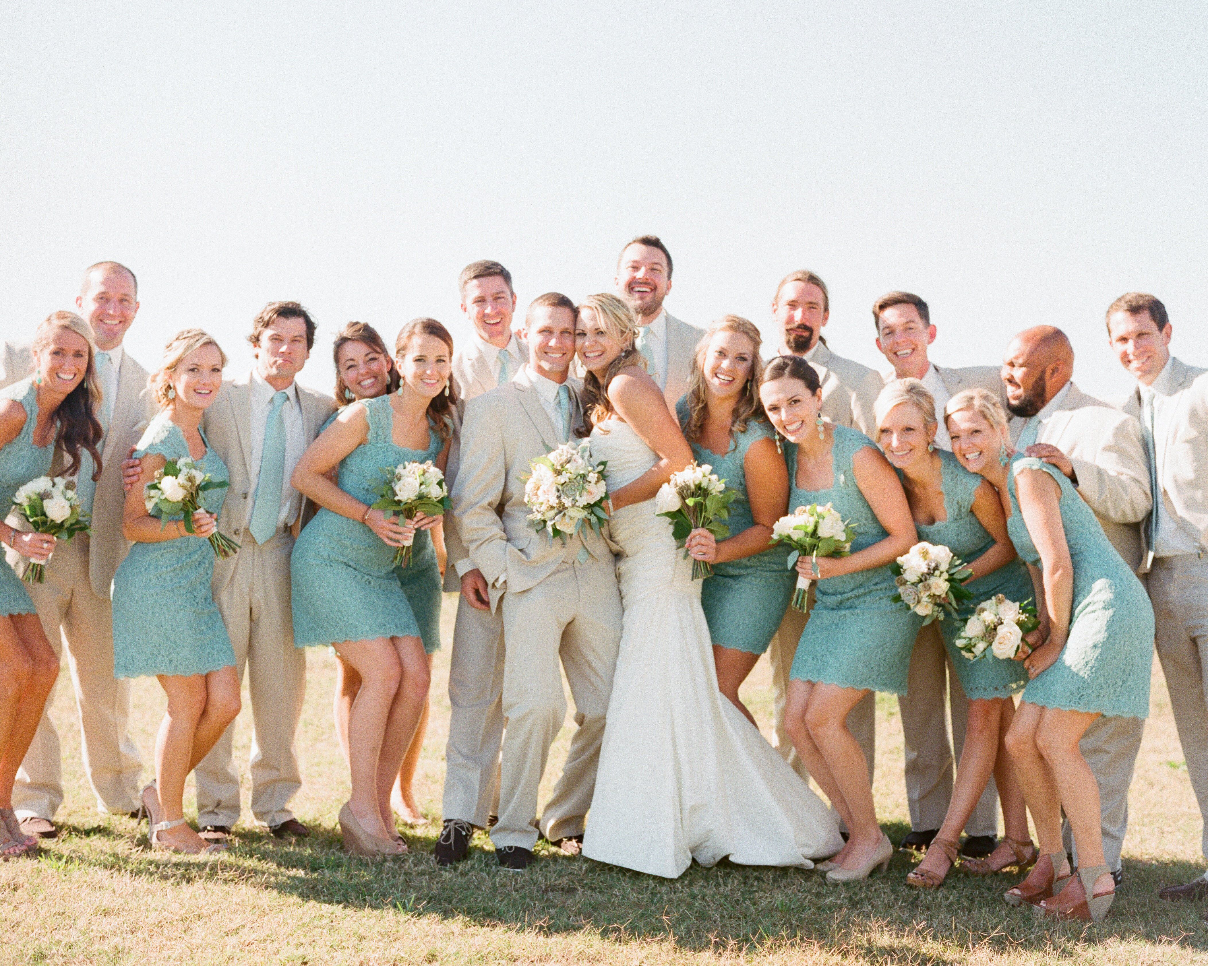 Beach Wedding Party Attire