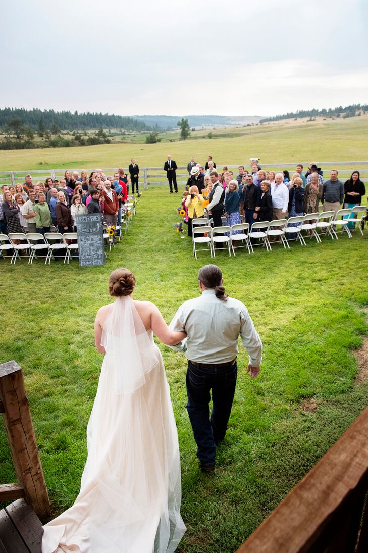 A Backyard Wedding In Montana