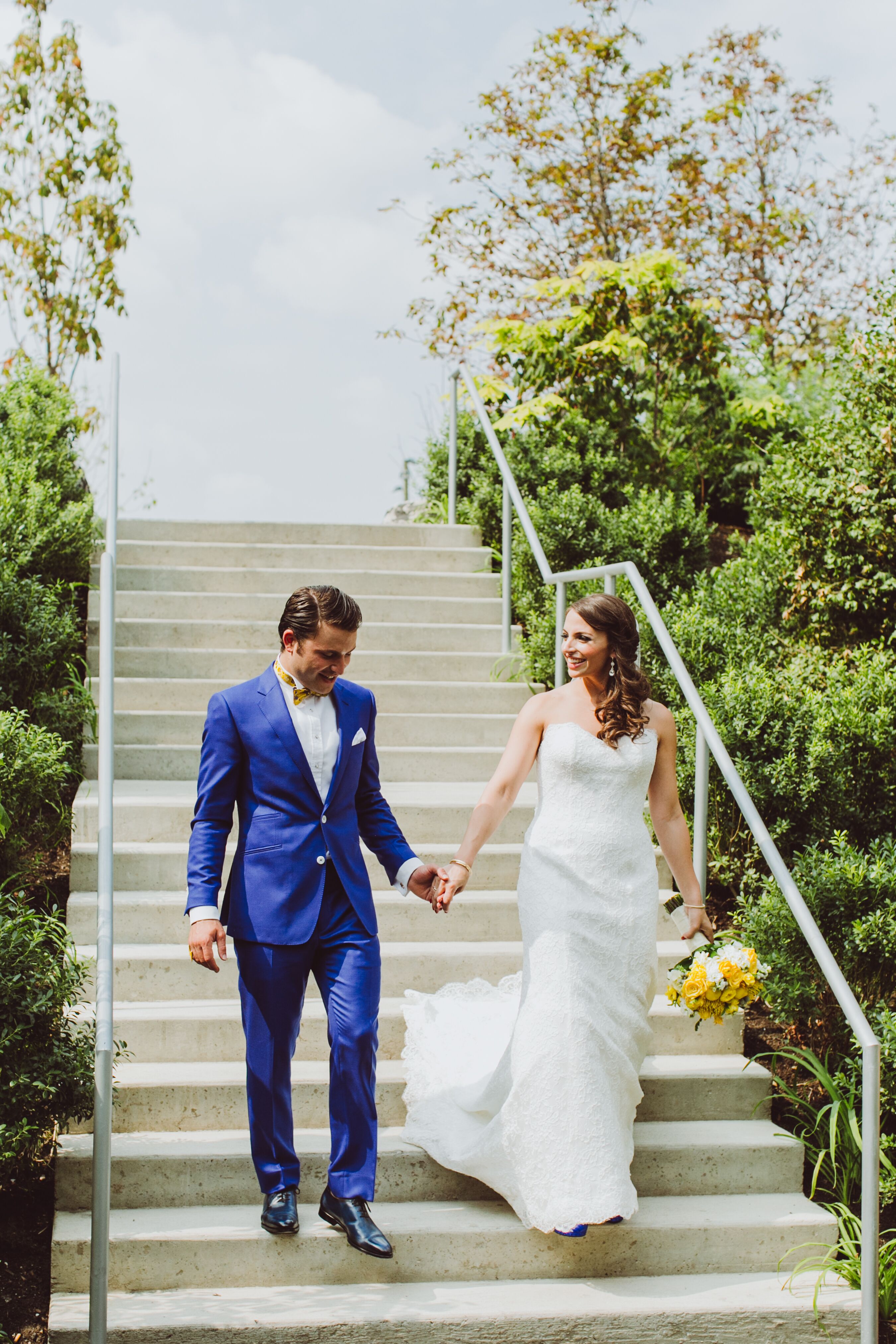 bespoke royal blue suit