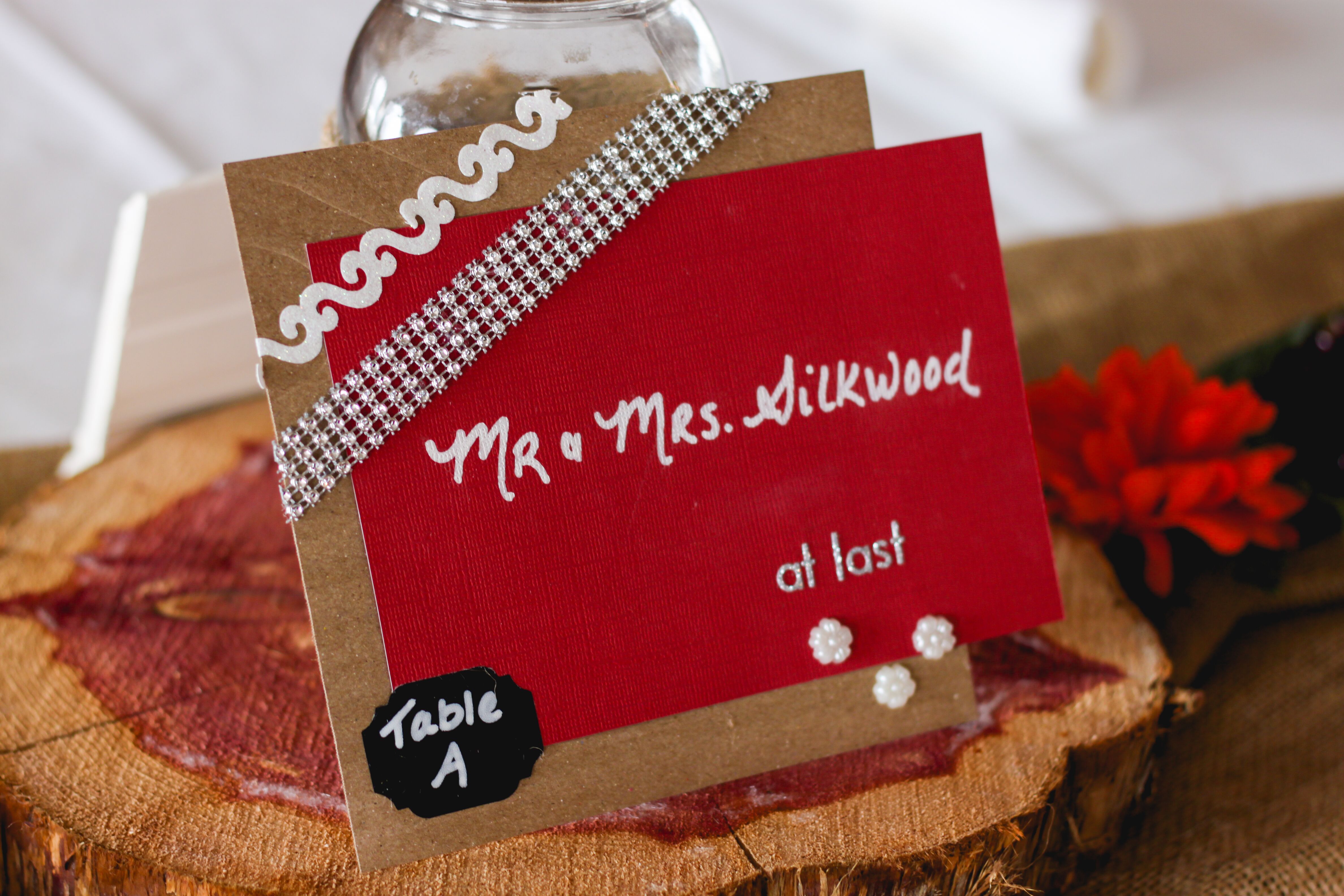 Kraft Paper Place Cards