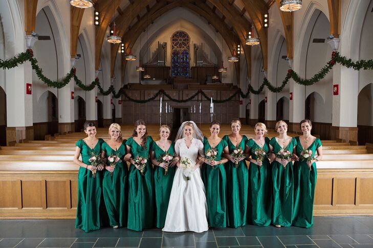 A Wintery Wedding  at the Hickory  Museum of Art in Hickory  