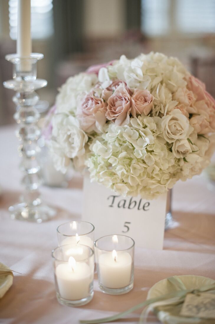 Pastel Floral Centerpieces