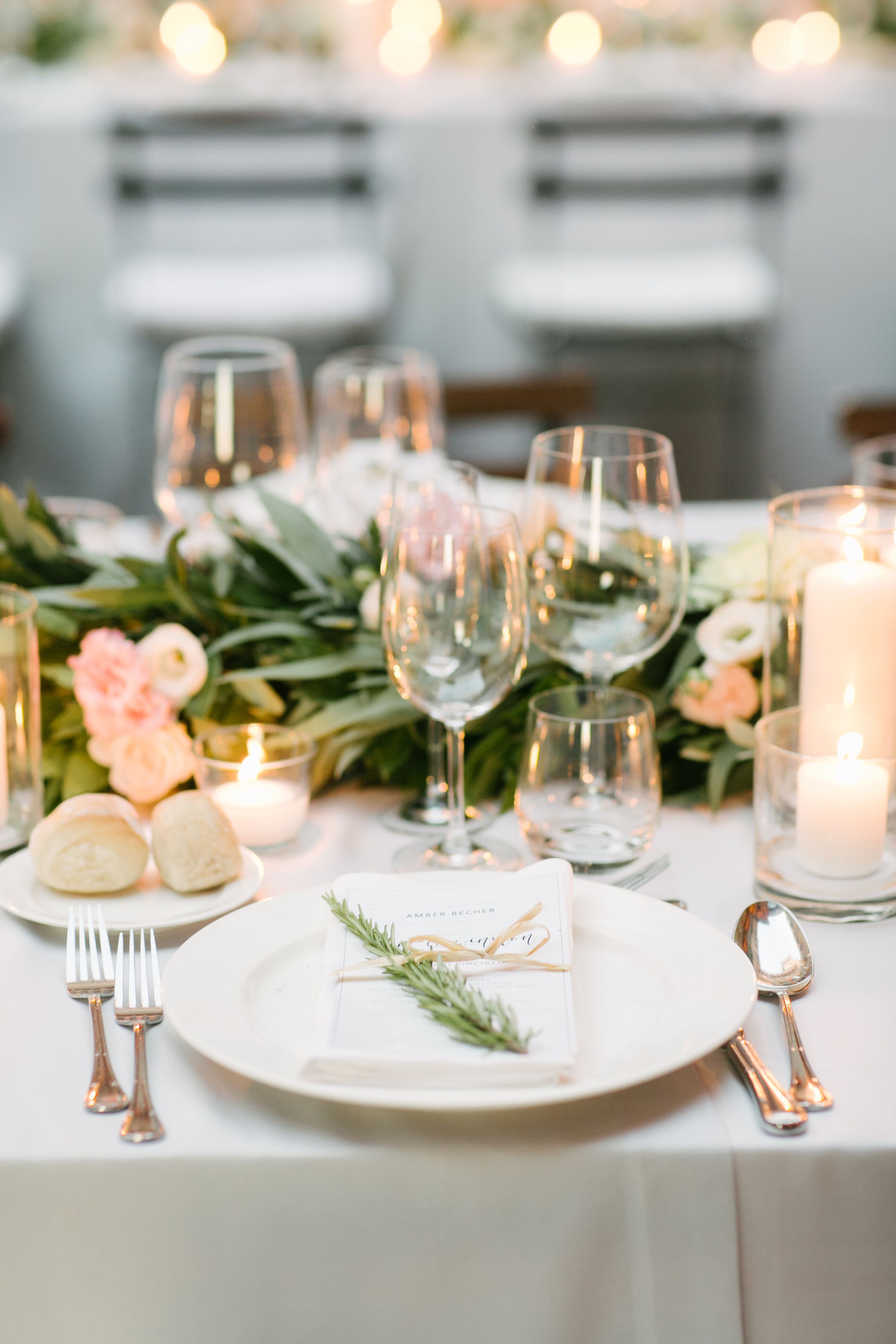 Rosemary-Accented Place Settings