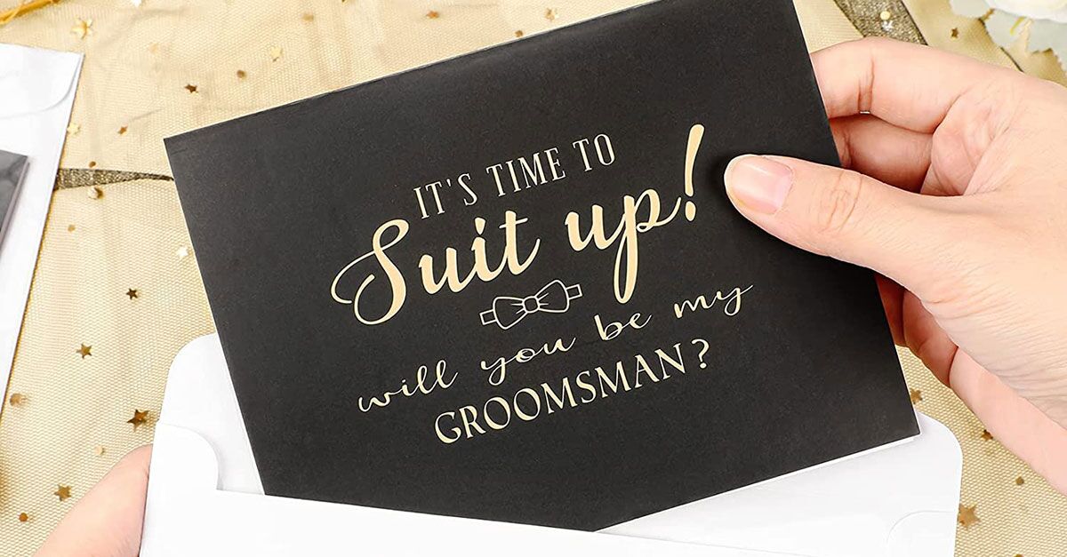 What To Write In A Groomsman Card
