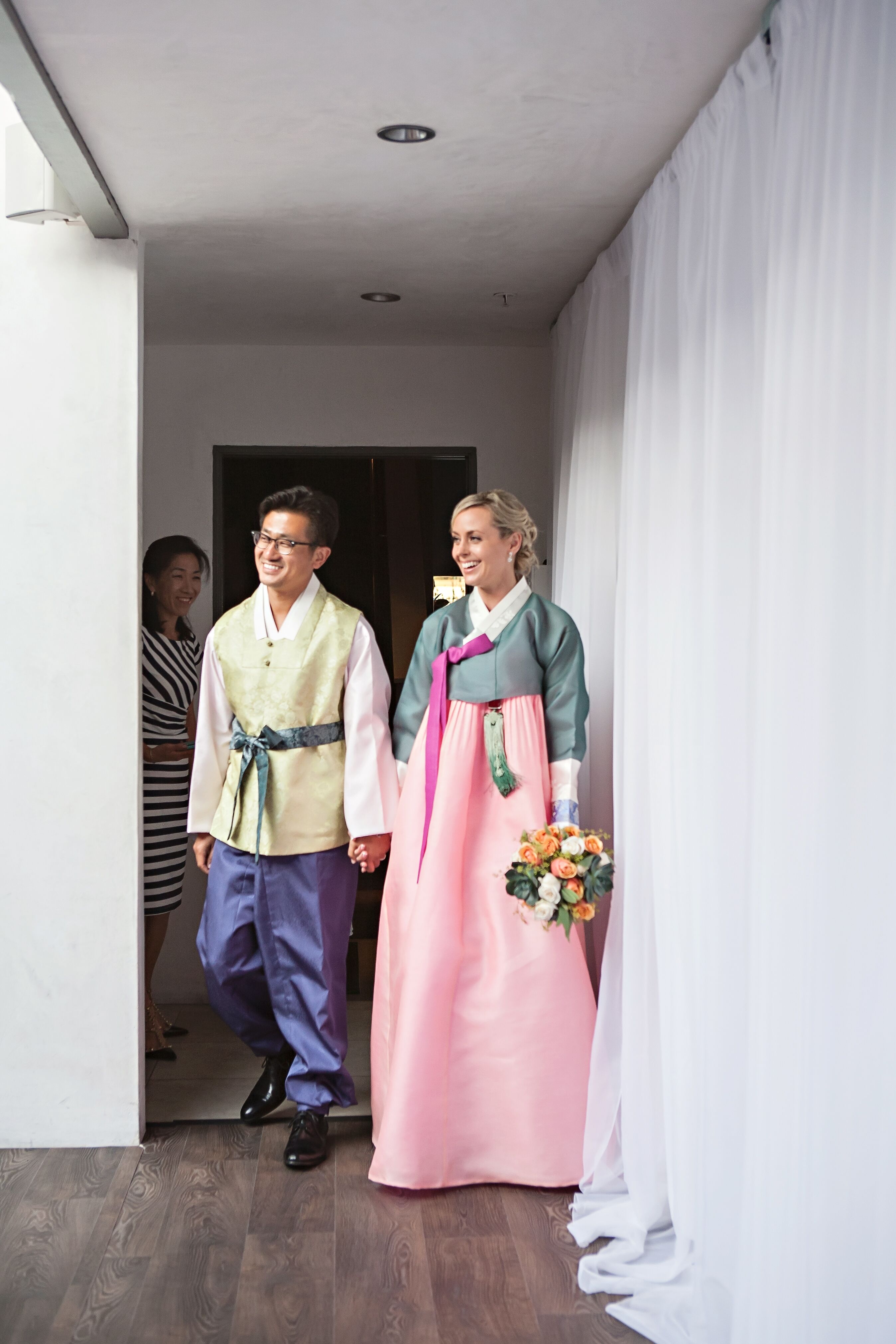 Custom Made Silk Hanbok 