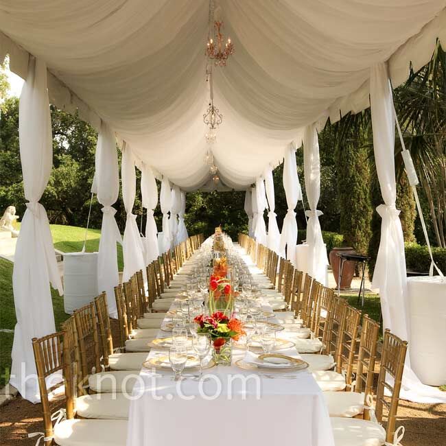 Tented Outdoor Reception