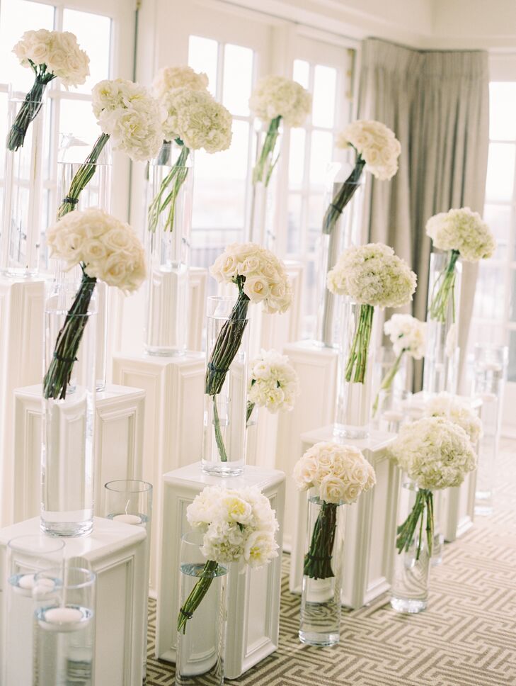 Flower Wall With Glass Pillar Vases on Wall Vases For Flowers id=77788