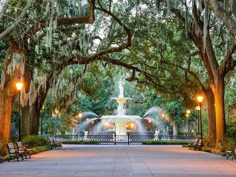 Romantic honeymoon Savannah, Georgia