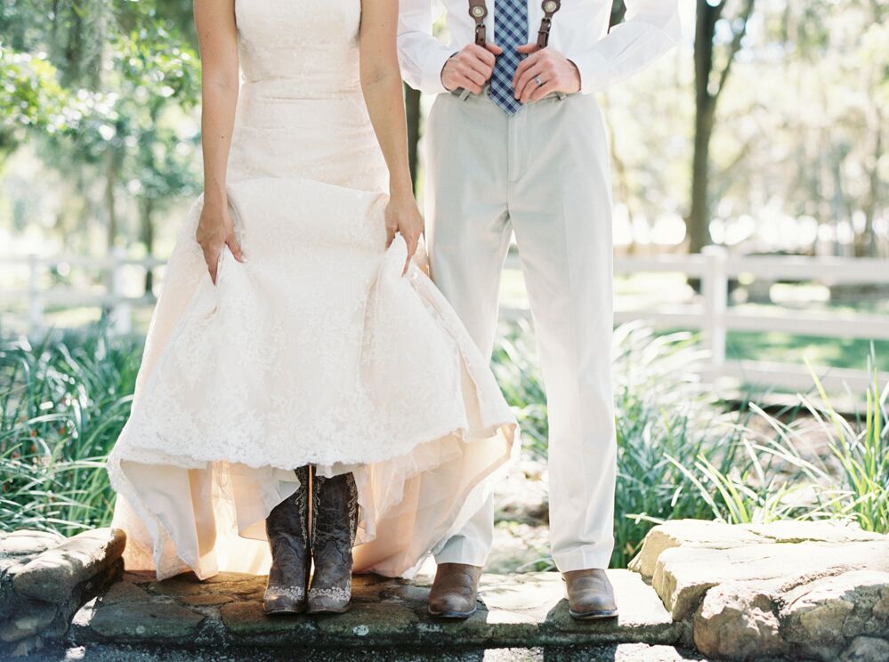 Farm-Style Wedding Attire