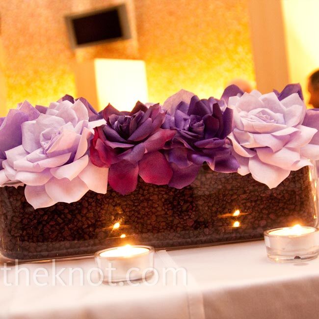 Short Rose Centerpieces