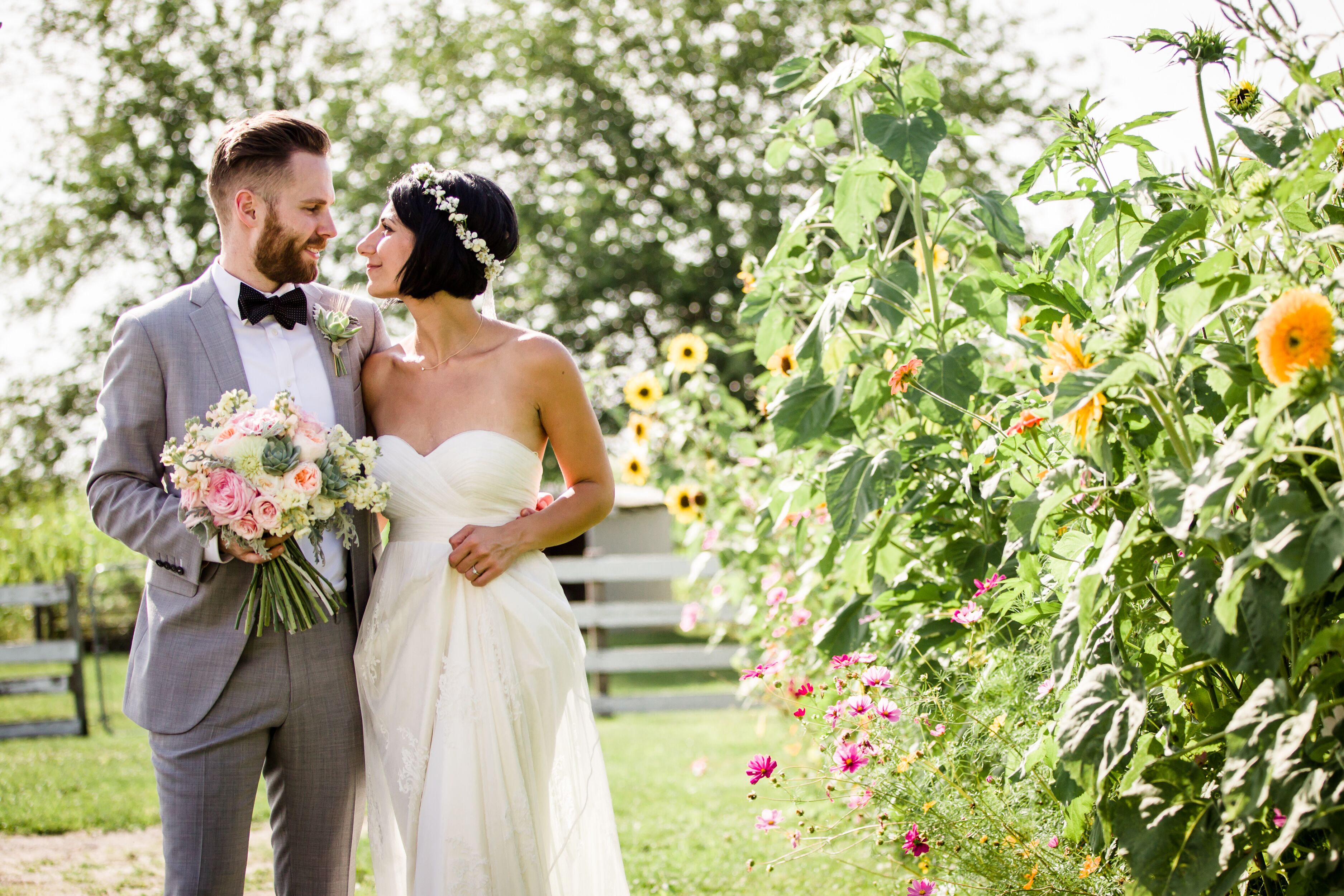 A DIY Farm Wedding At Heritage Prairie Farm In Elburn, Illinois