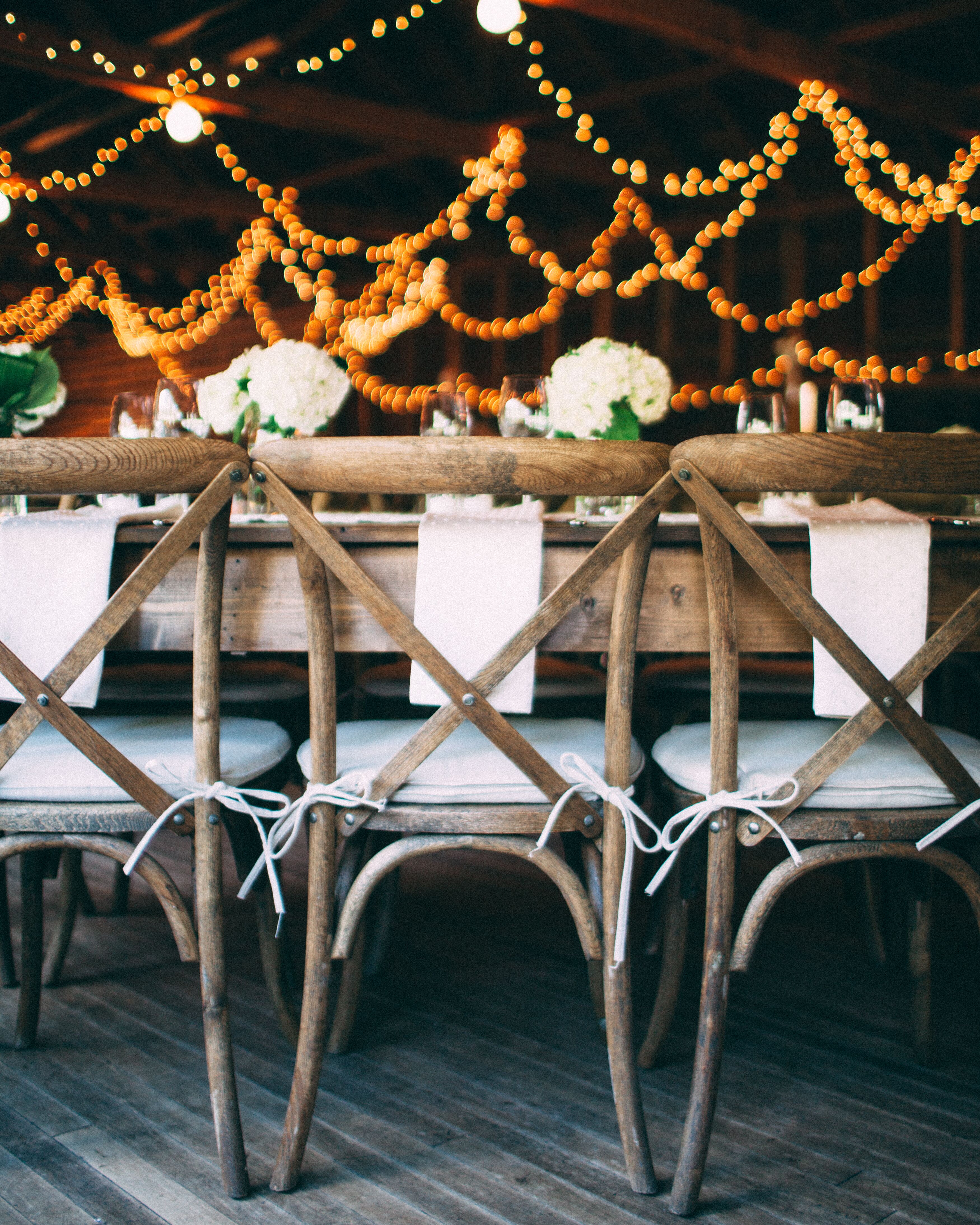 Rustic Wooden Wedding Reception Chairs, Wooden Chairs Wedding Reception