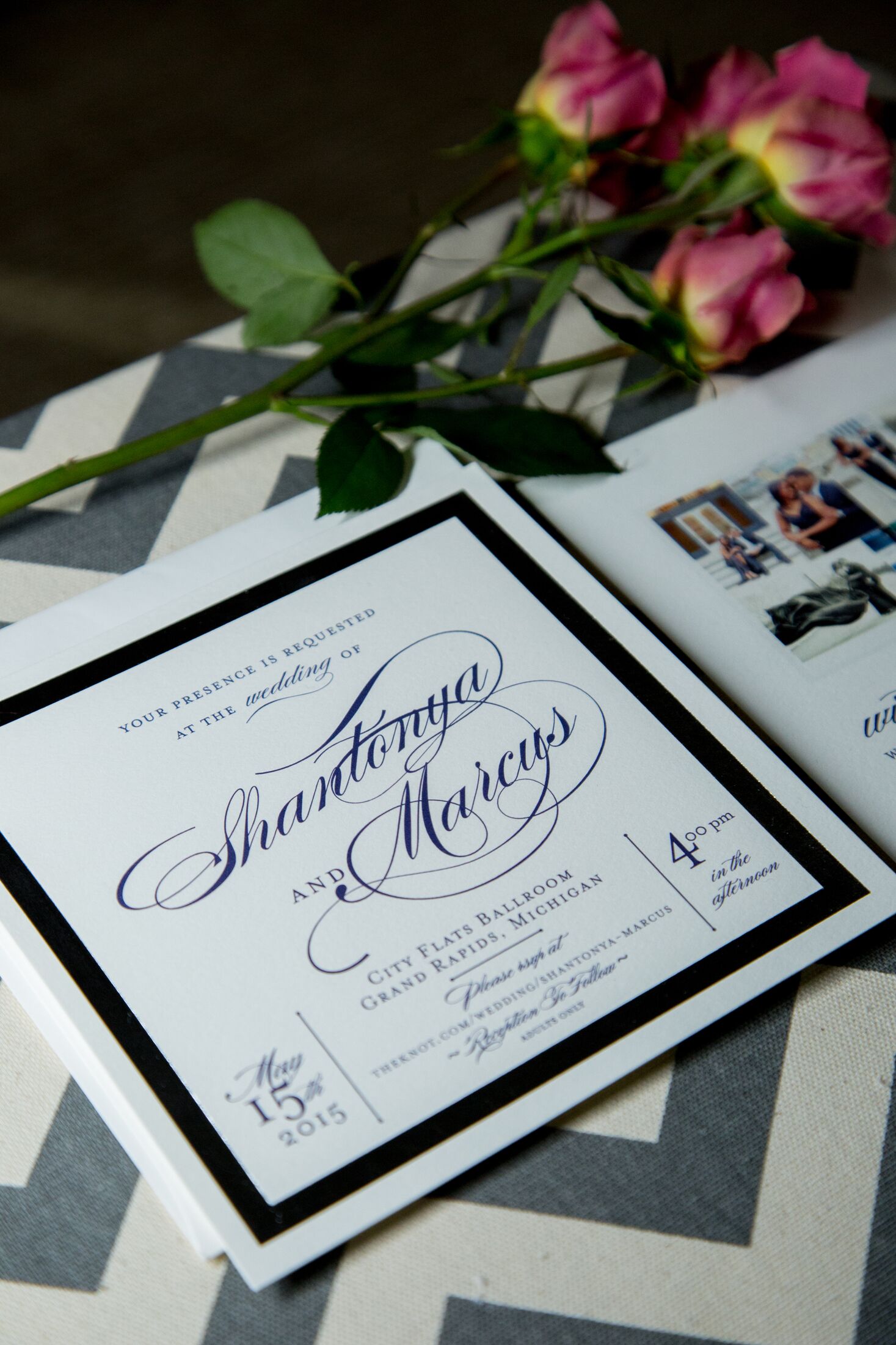 Formal Modern Wedding Invitations