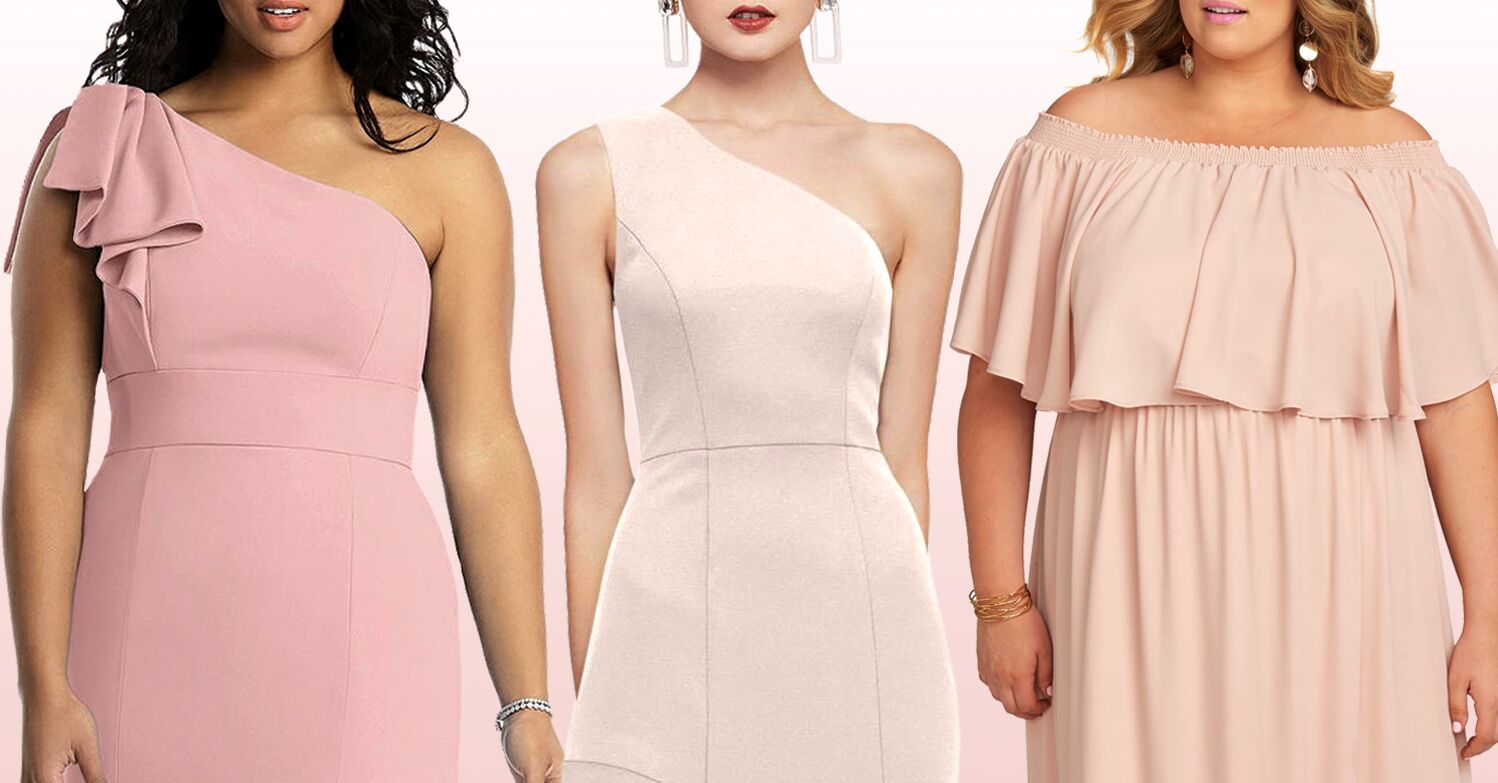 asos bridesmaid dresses blush