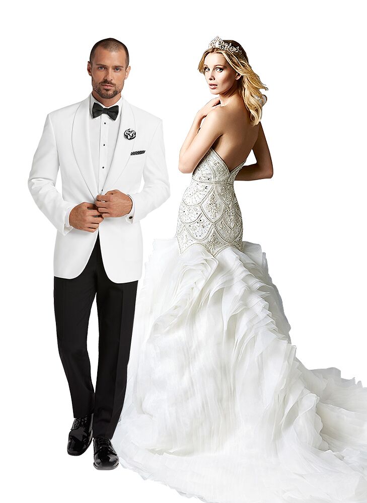 Wedding Dress and Tuxedo Combos