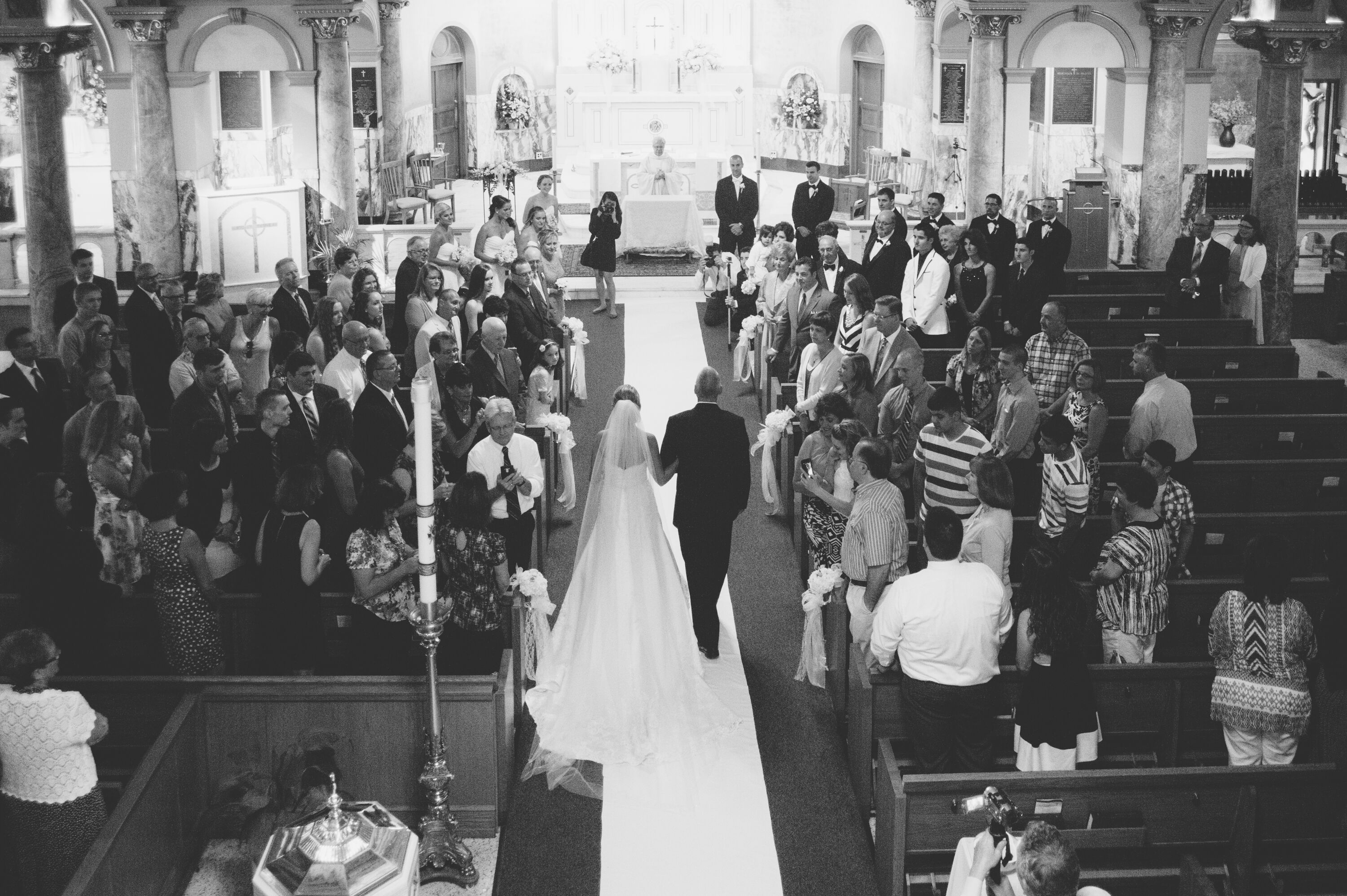 Traditional Catholic Ceremony in Utica  New York 