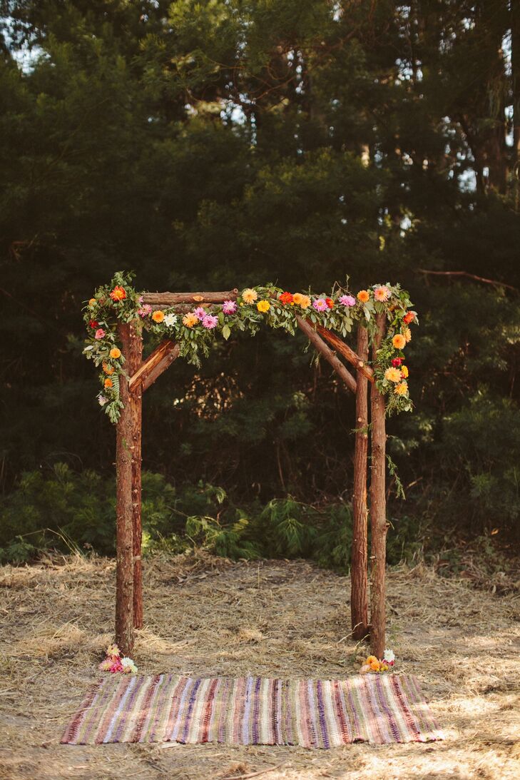 Rustic Ceremony Arch