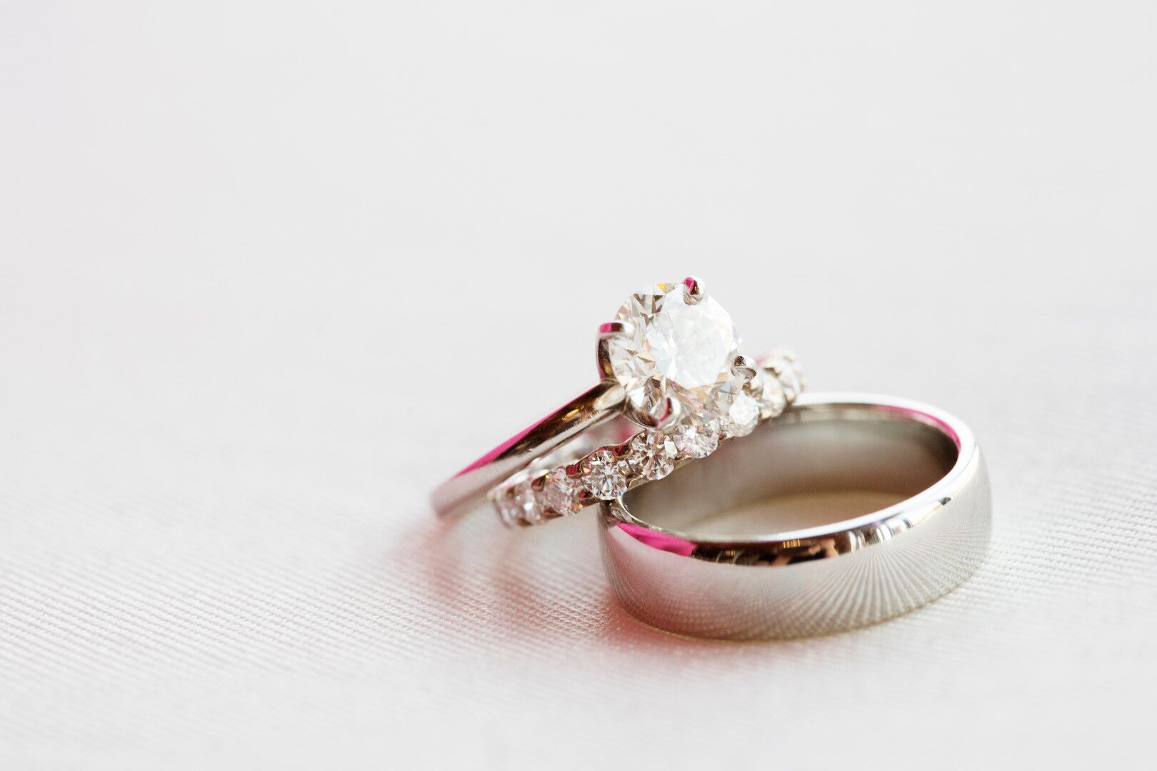 Gorgeous Silver Wedding Rings