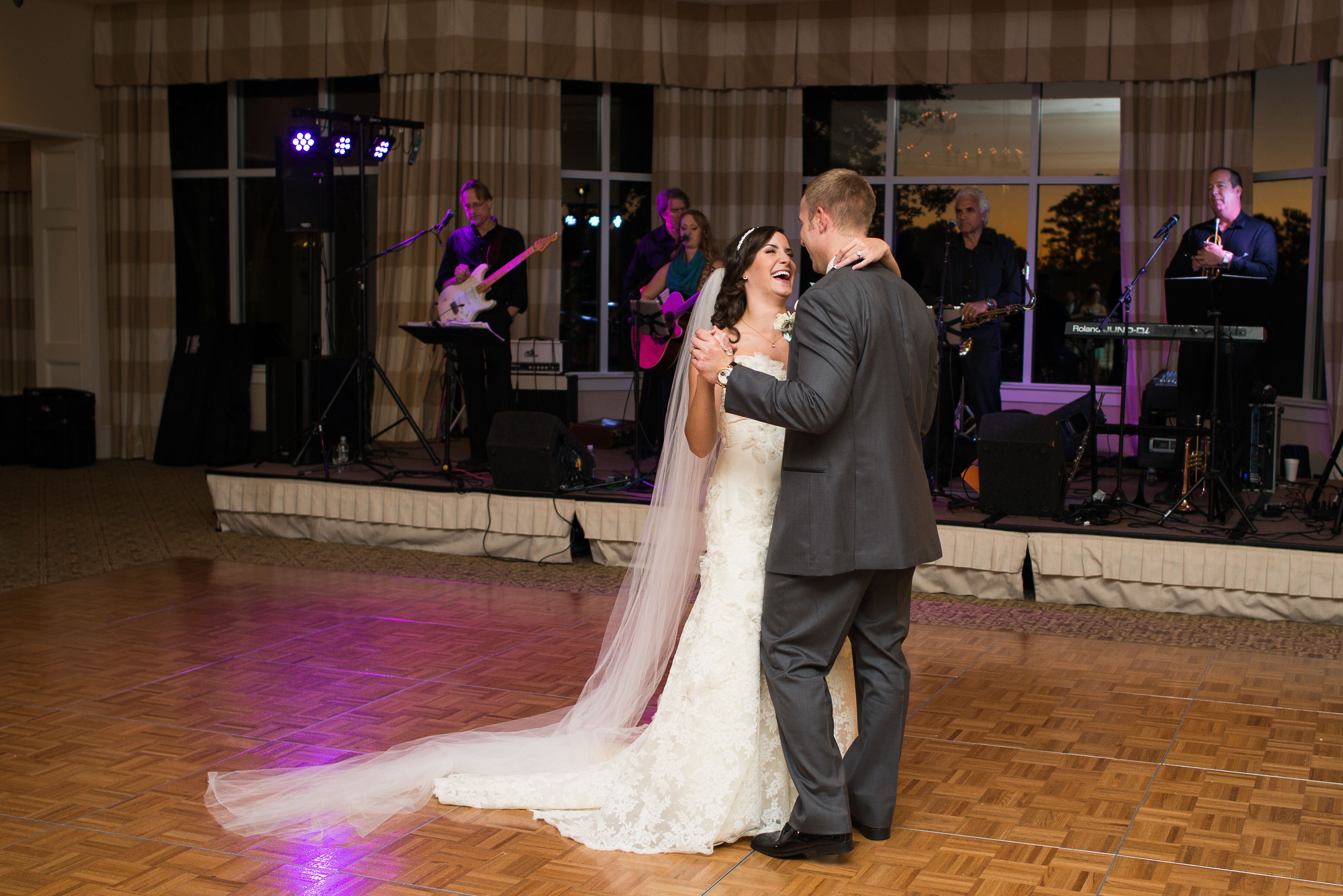 Wooden Dance Floor at Daniel Island Club