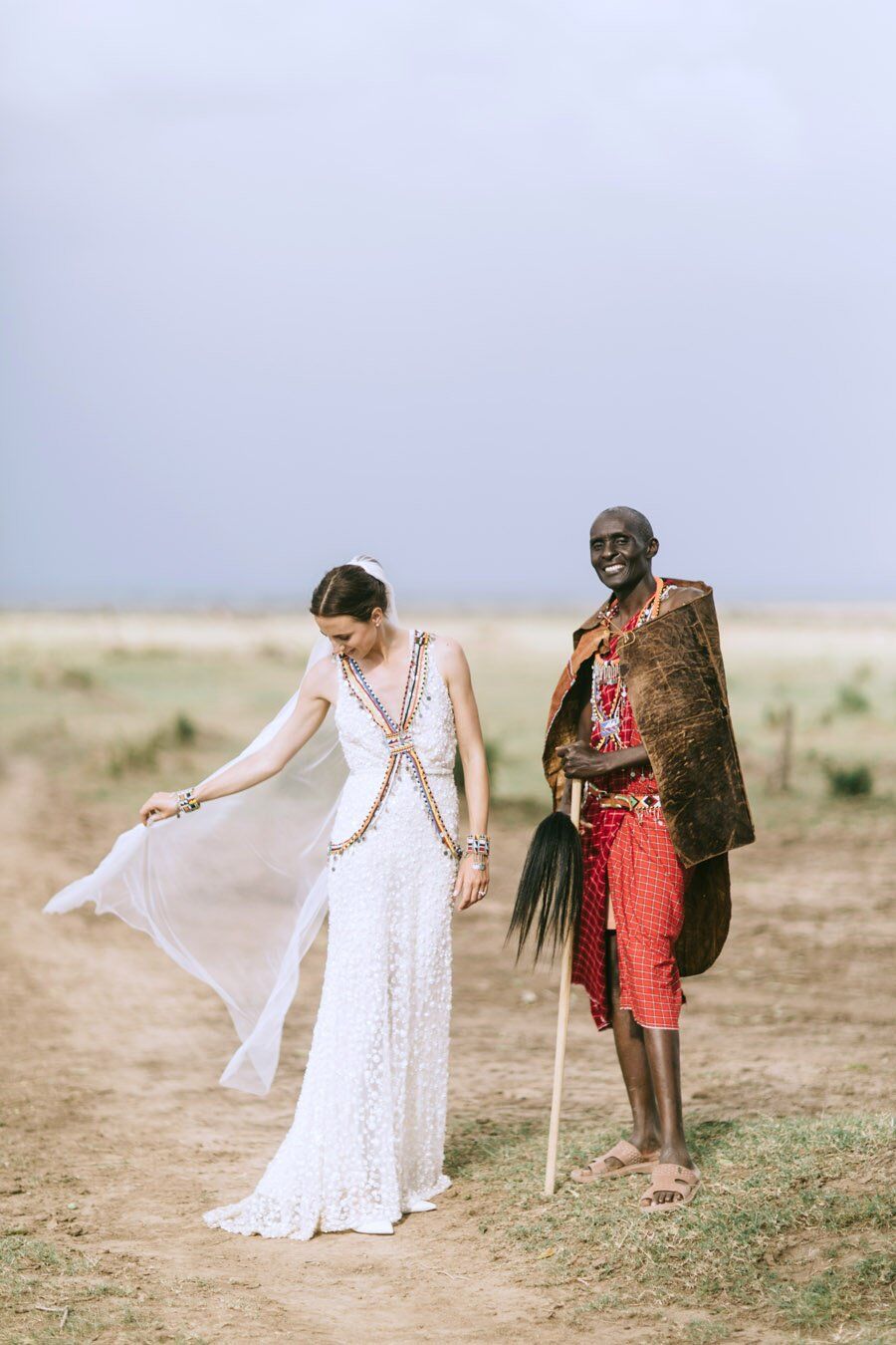 Traditional maasai hotsell wedding dress