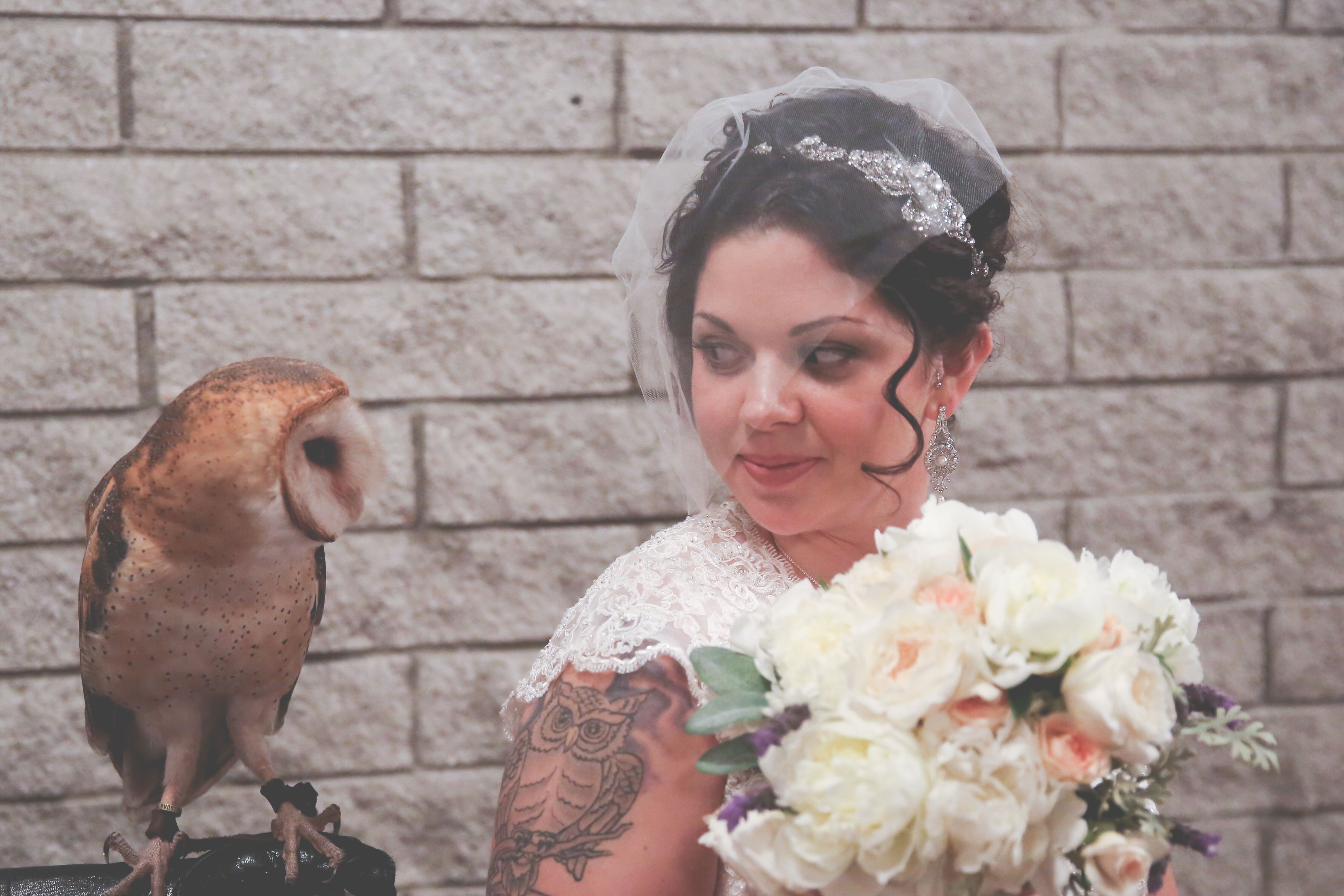 Owl Wedding Dress