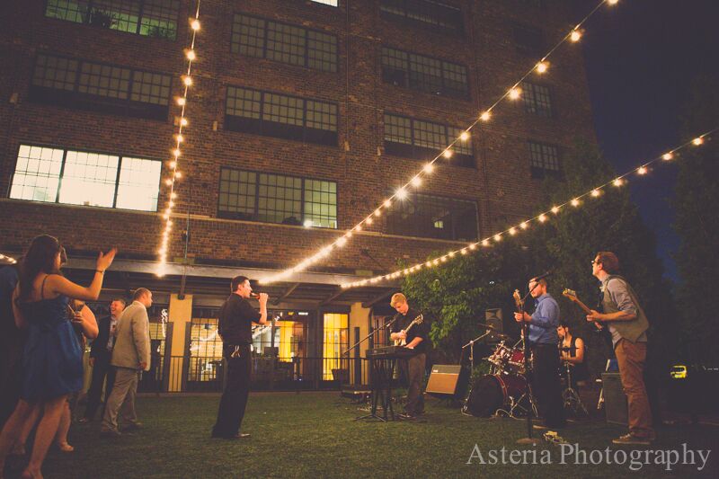 Outdoor Reception Space at Dock580