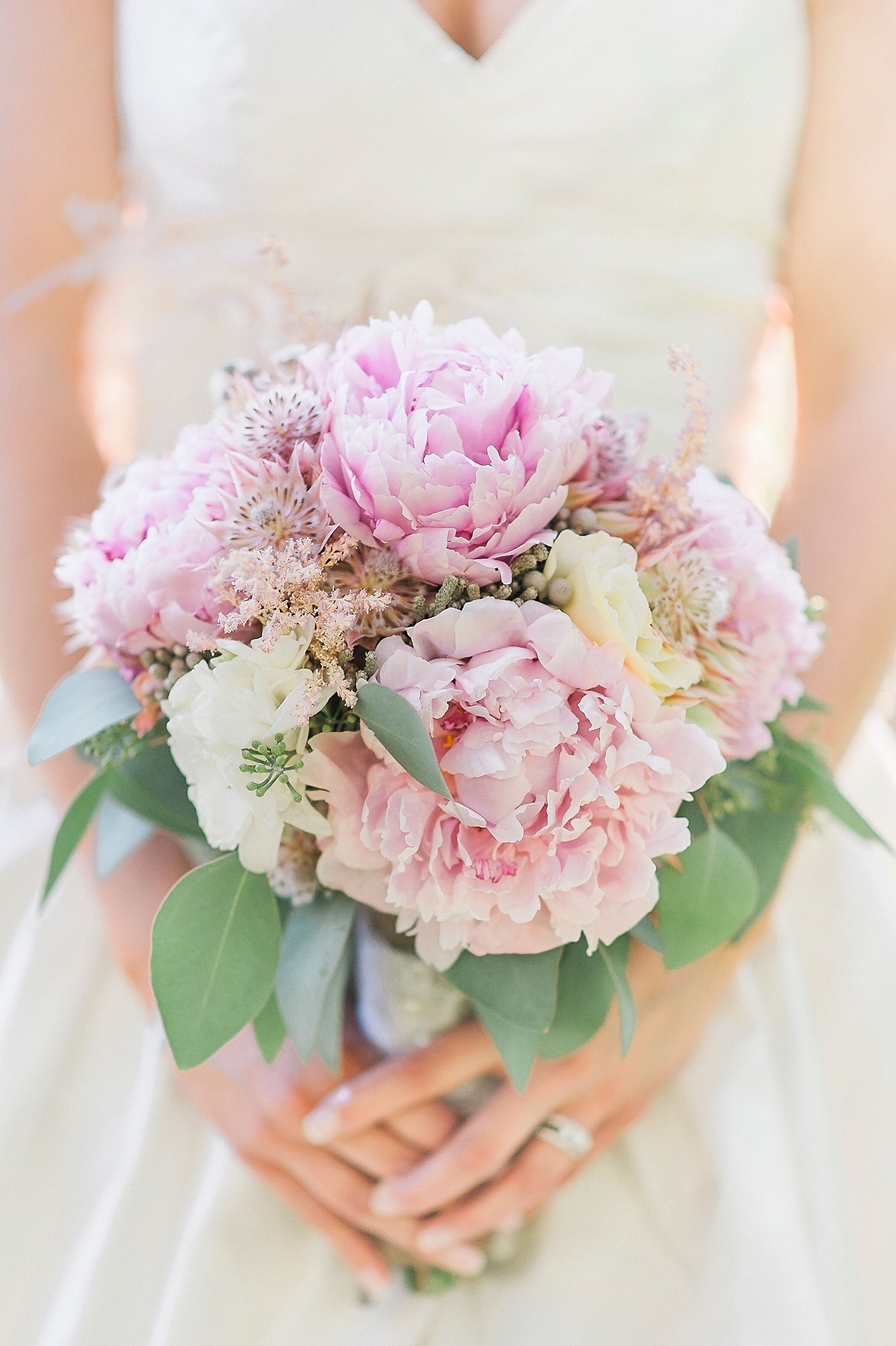 Pastel Pink Bridal Bouquet