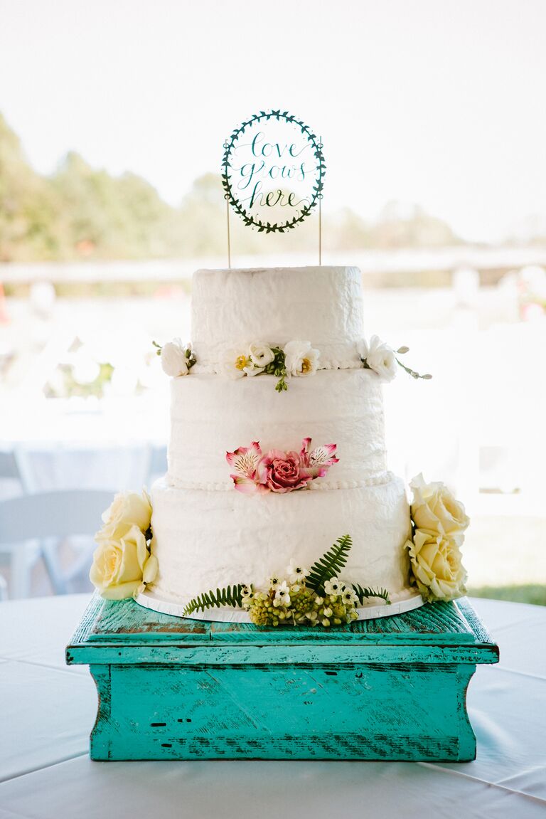 Gorgeous buttercream wedding cakes