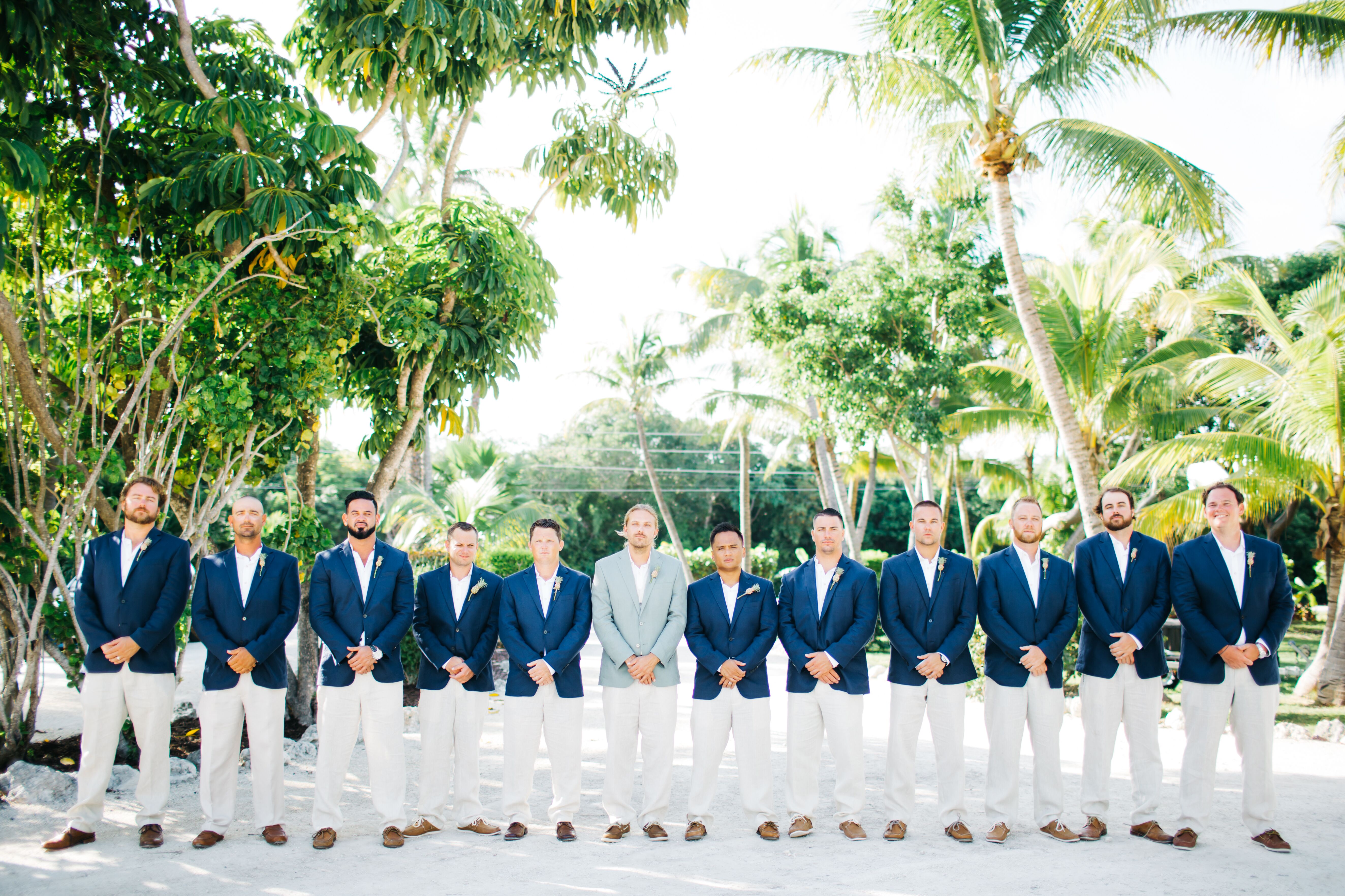 Matching Nautical Groomsmen